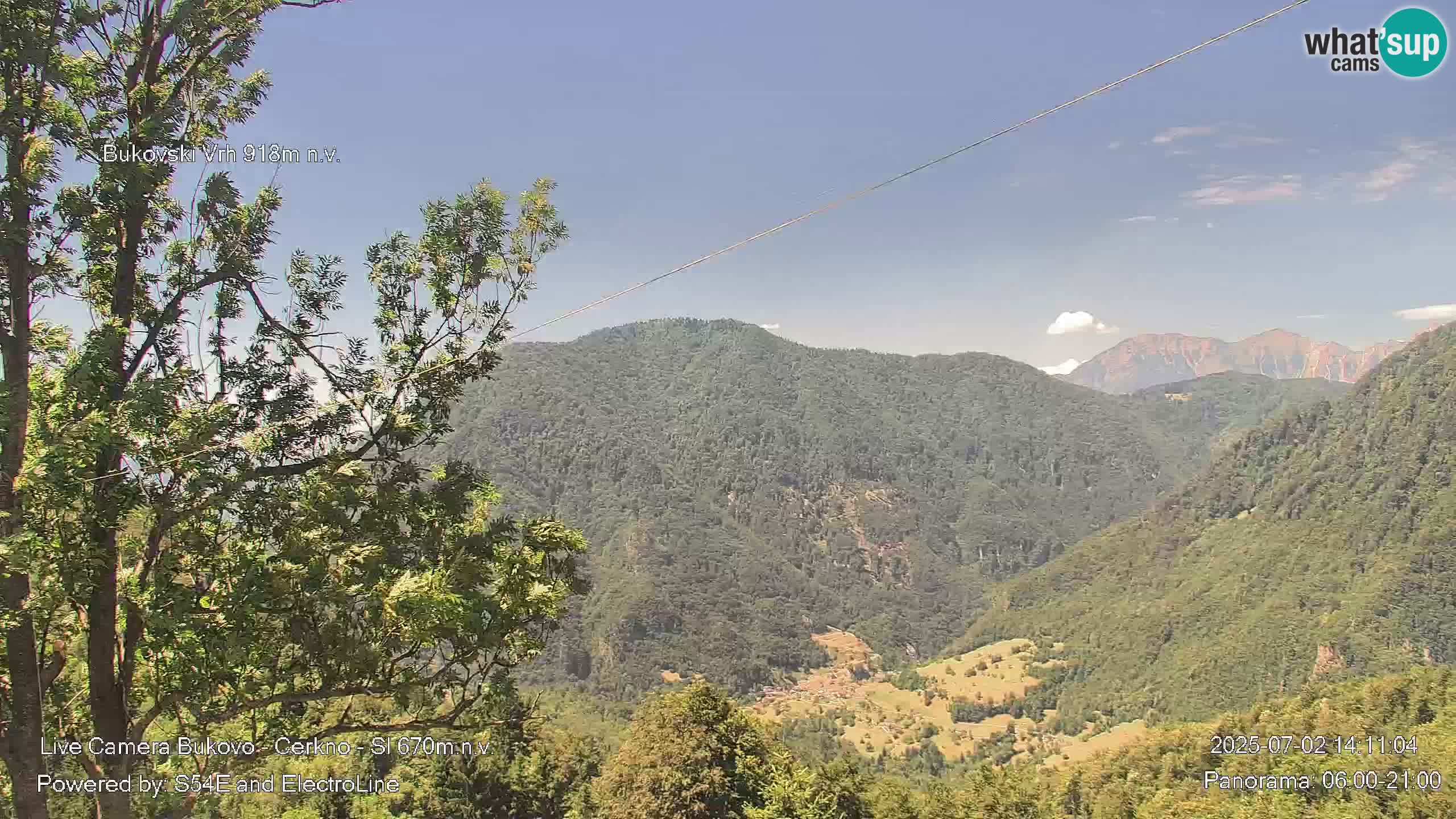 Bukovo Webcam – Baška grapa | Cerkno | Slowenien