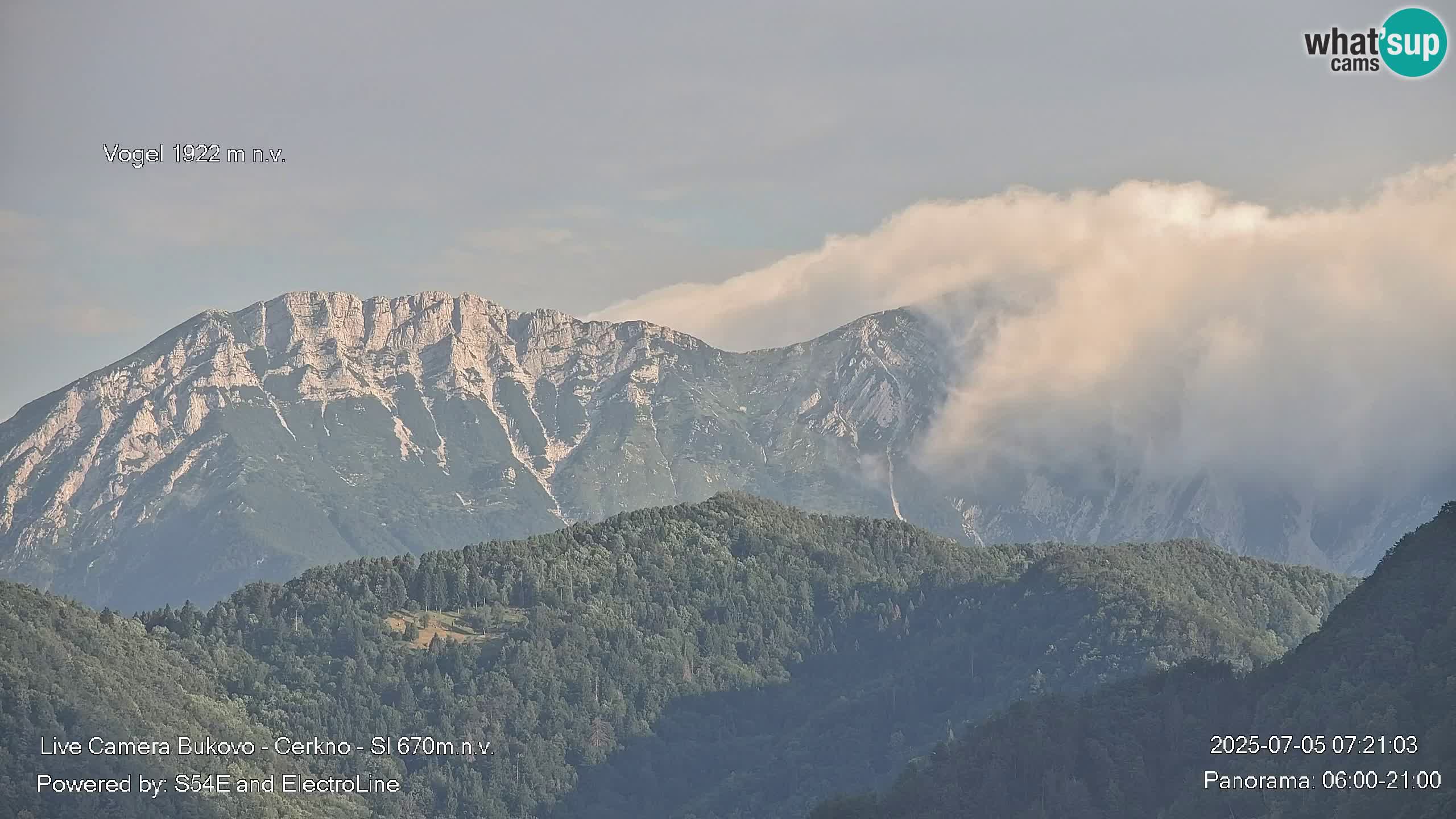 Webcam Bukovo – Baška grapa | Cerkno | Slovenia