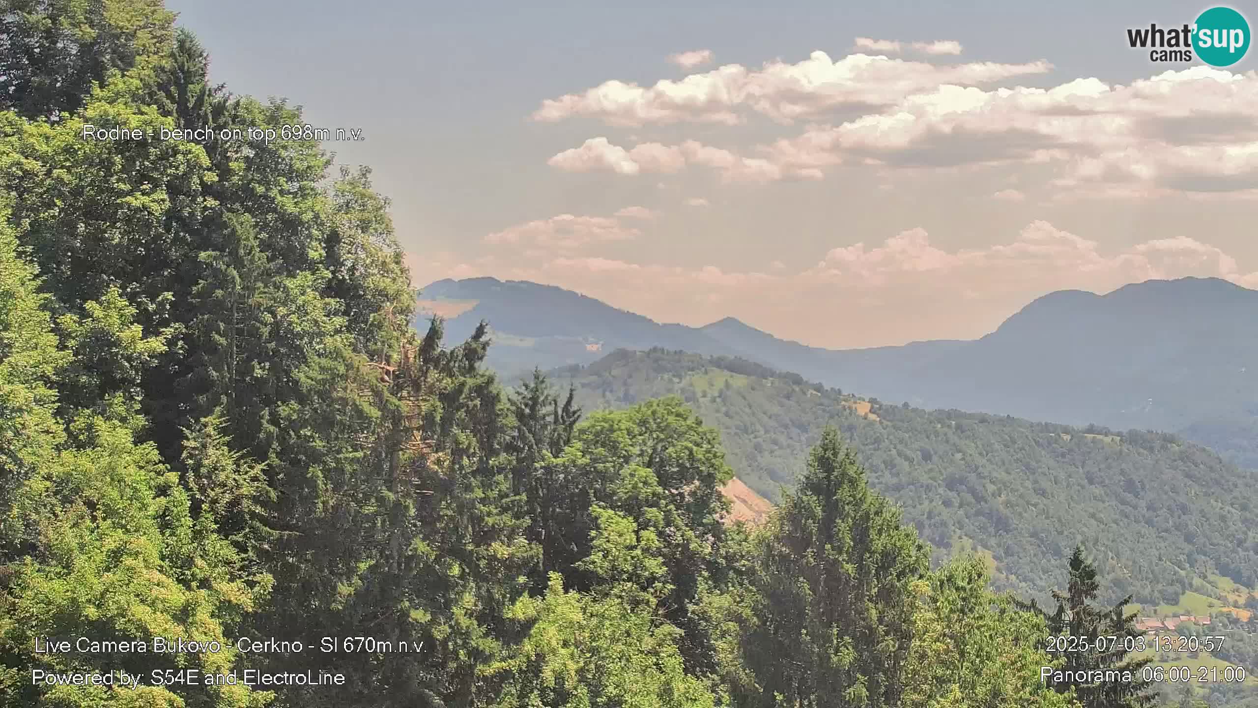 Webcam Bukovo – Baška grapa | Cerkno | Slovenia