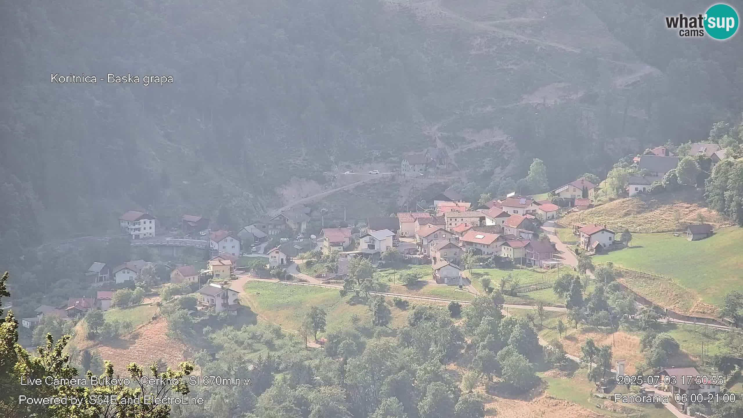 Kamera Bukovo – Baška grapa | Cerkno
