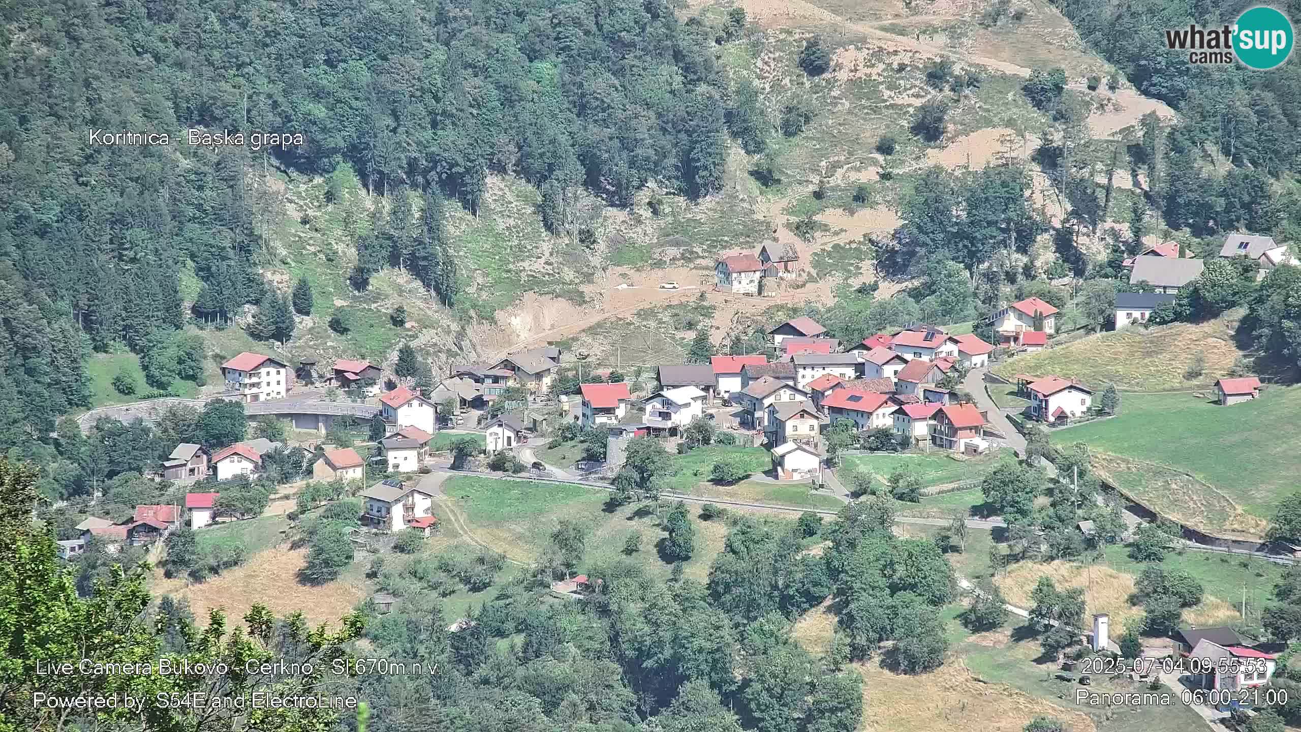 Kamera Bukovo – Baška grapa | Cerkno