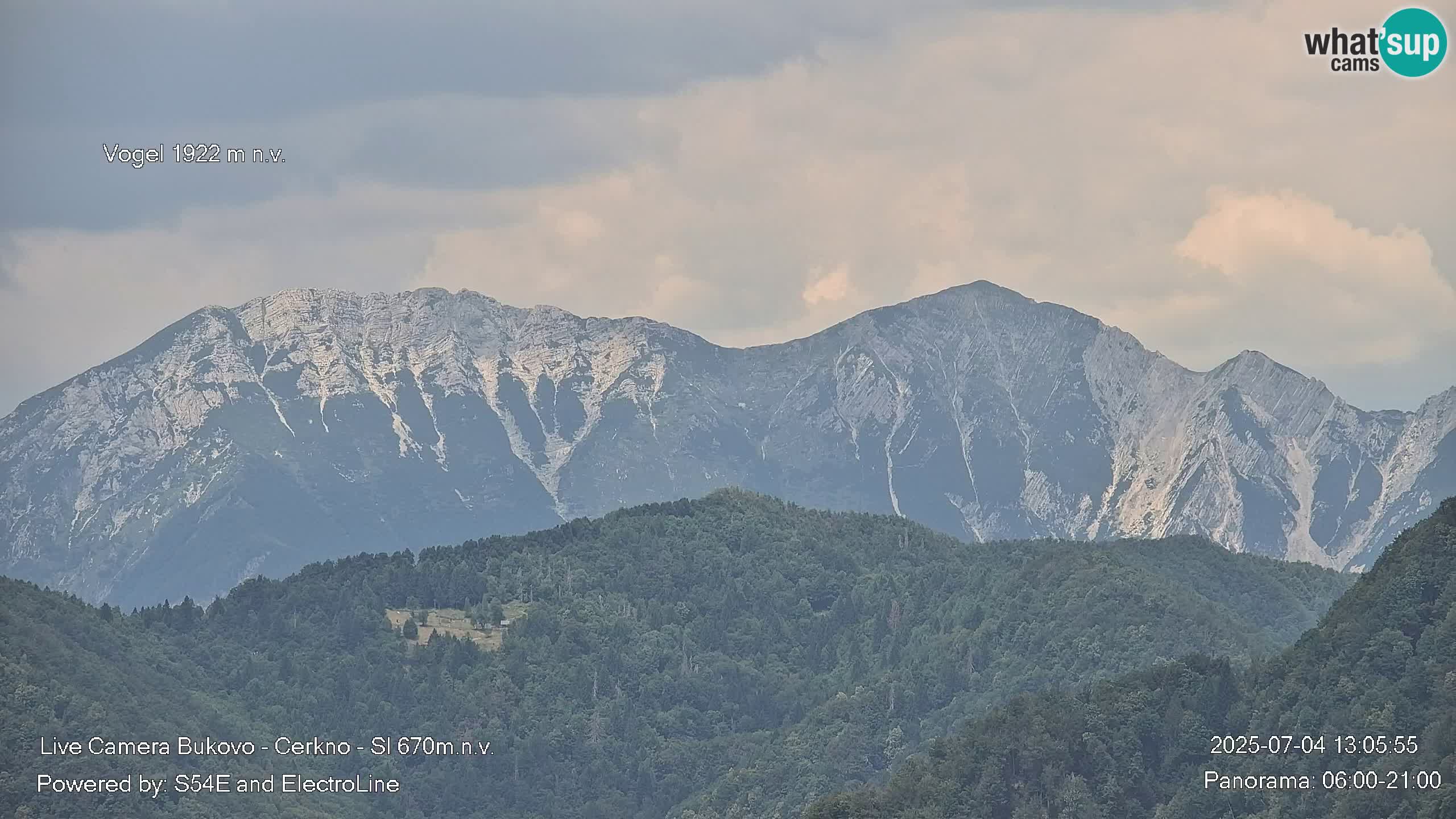 Webcam Bukovo – Baška grapa | Cerkno | Slovénie