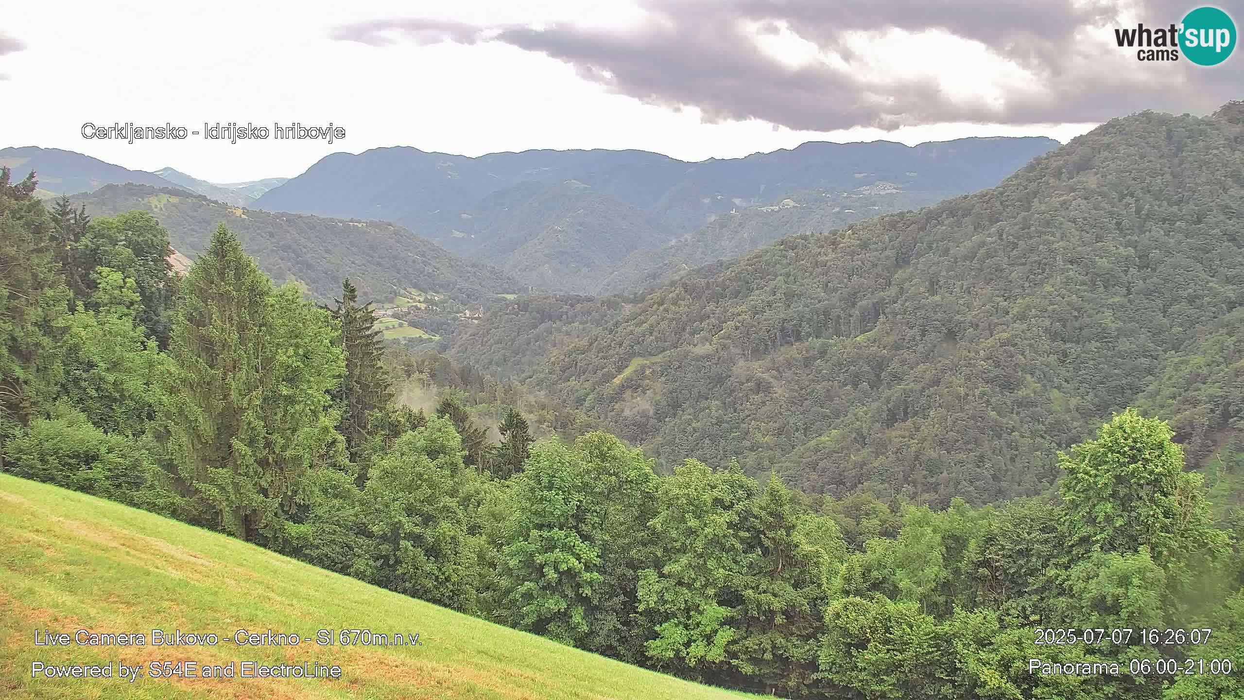 Bukovo Webcam – Baška grapa | Cerkno | Slowenien