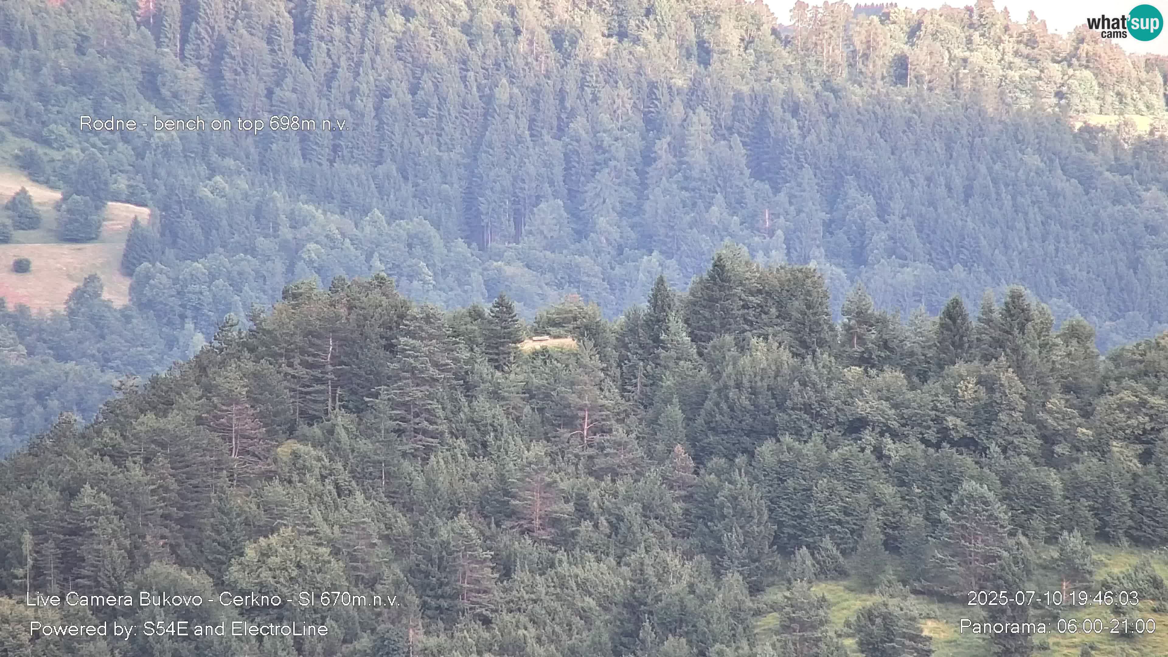 Web kamera Bukovo – Baška grapa | Cerkno | Slovenija