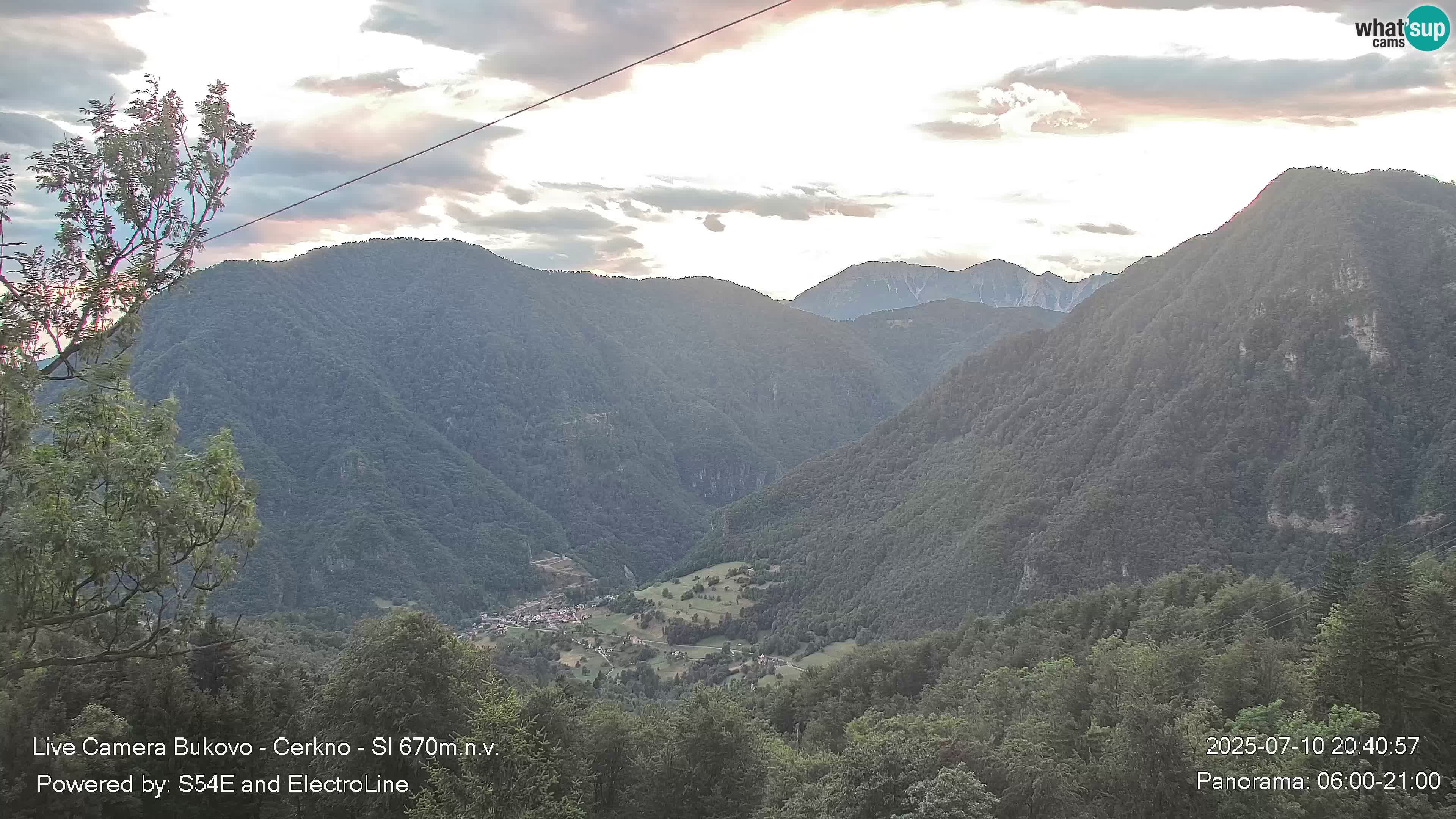 Webcam en vivo Bukovo – Baška grapa | Cerkno | Eslovenia