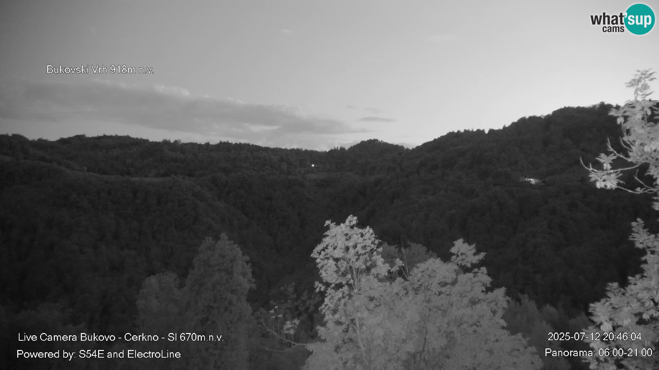 Webcam Bukovo – Baška grapa | Cerkno | Slovénie