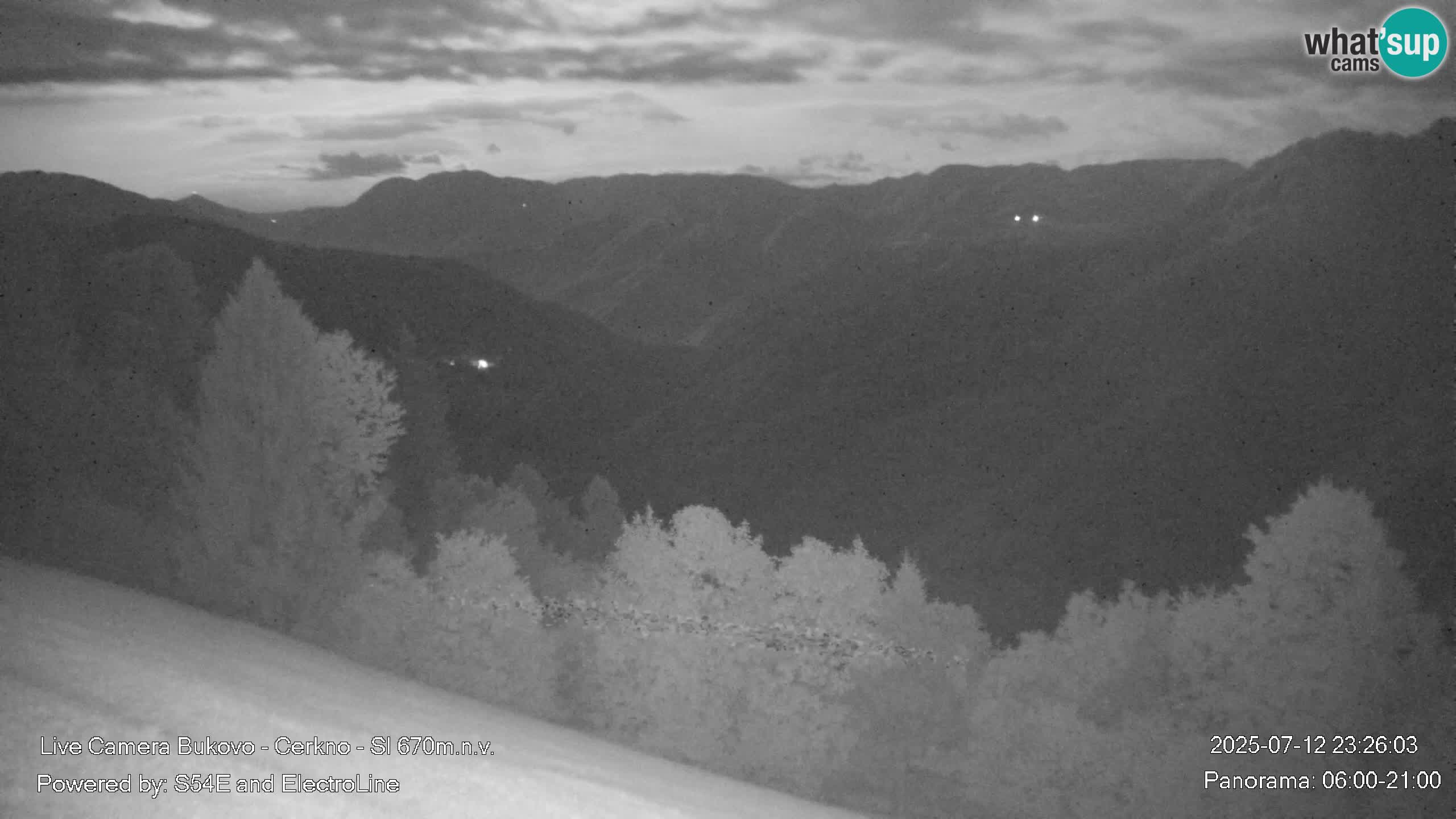 Webcam Bukovo – Baška grapa | Cerkno | Slovénie
