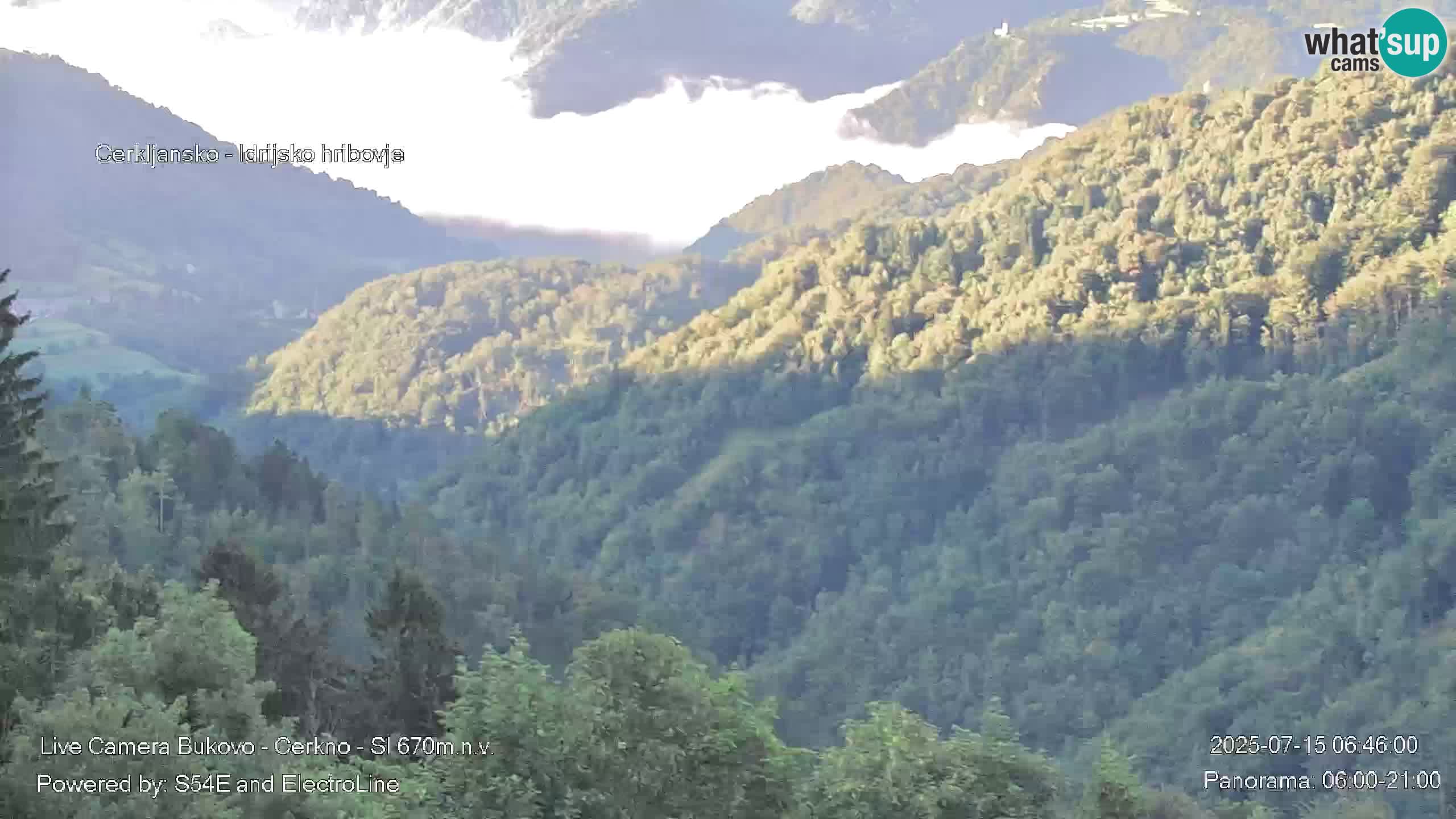 Webcam en vivo Bukovo – Baška grapa | Cerkno | Eslovenia