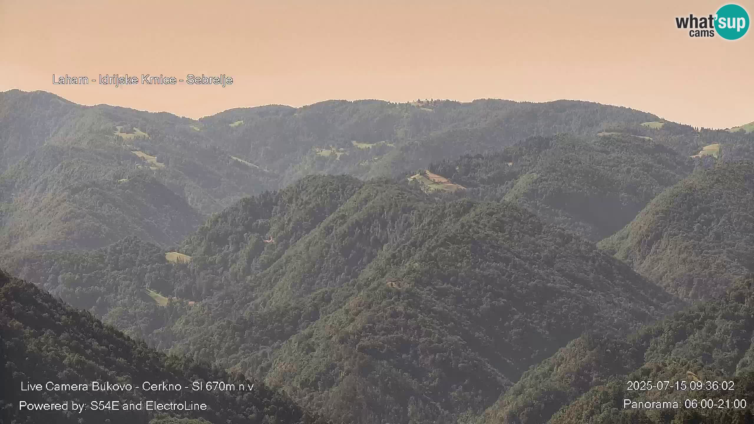 Bukovo Webcam – Baška grapa | Cerkno | Slowenien