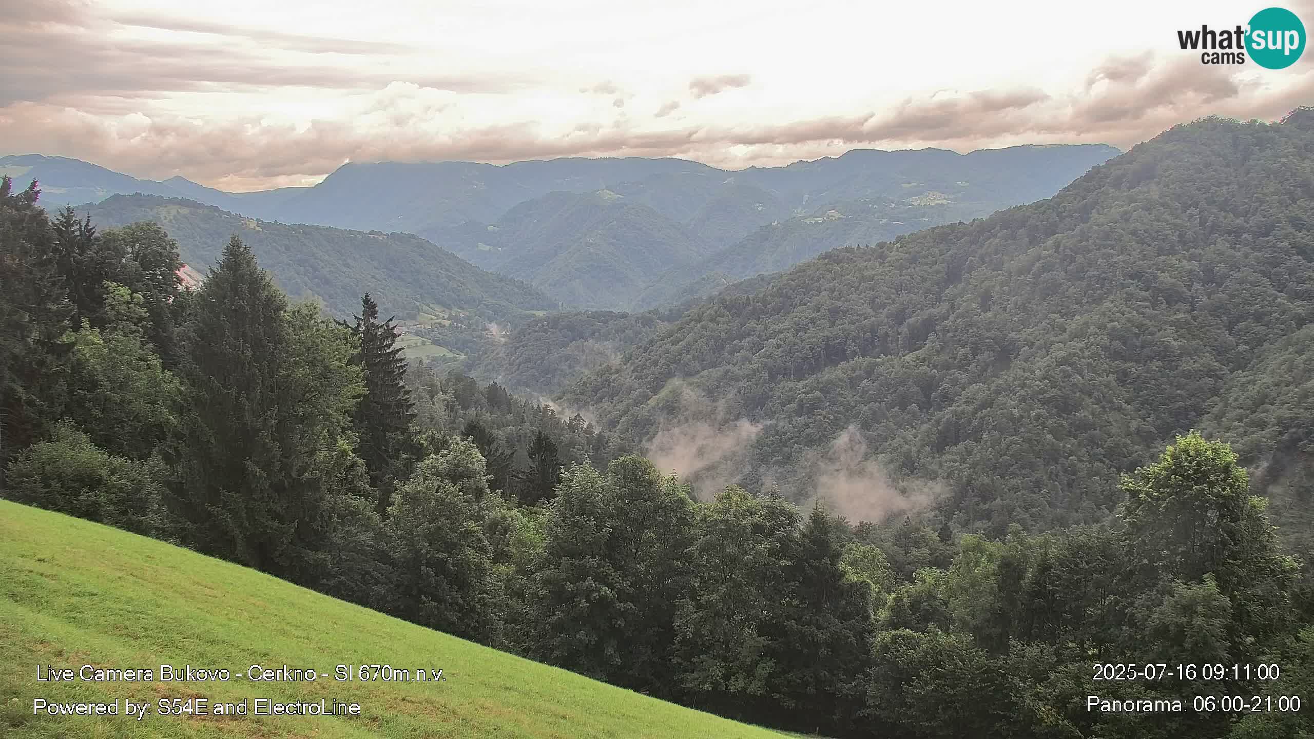 Bukovo Webcam – Baška grapa | Cerkno | Slowenien