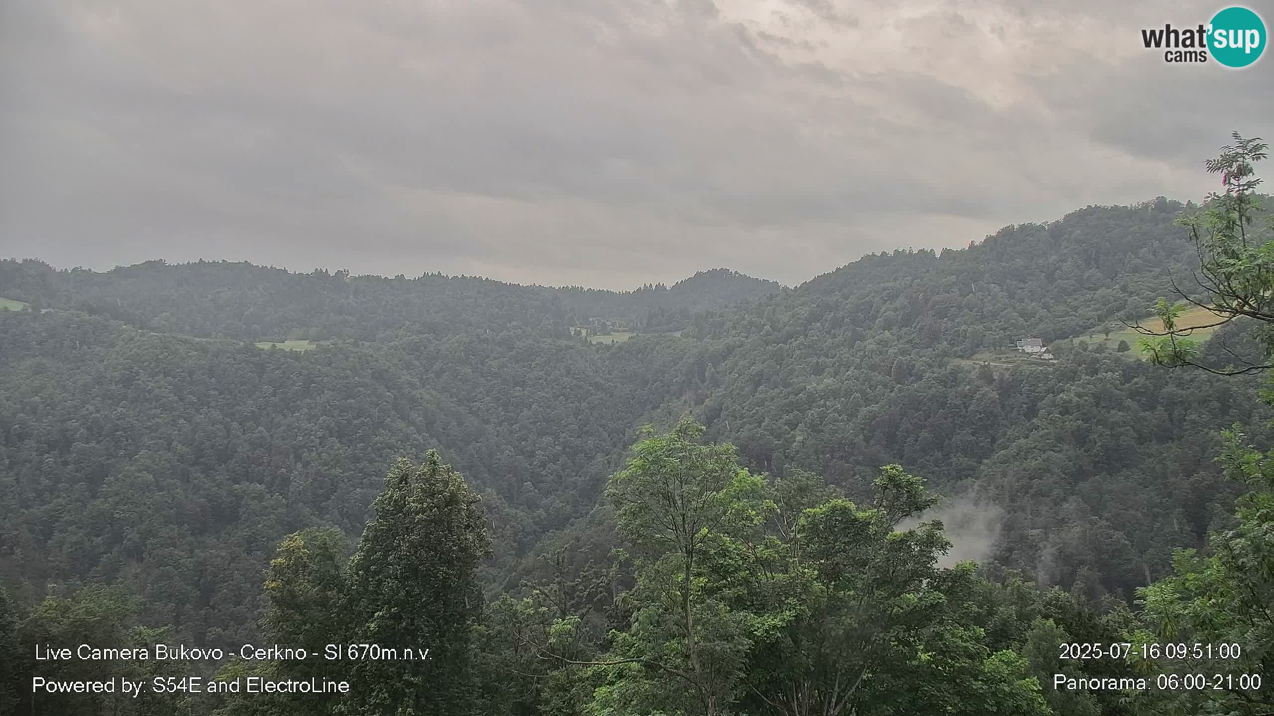 Webcam en vivo Bukovo – Baška grapa | Cerkno | Eslovenia