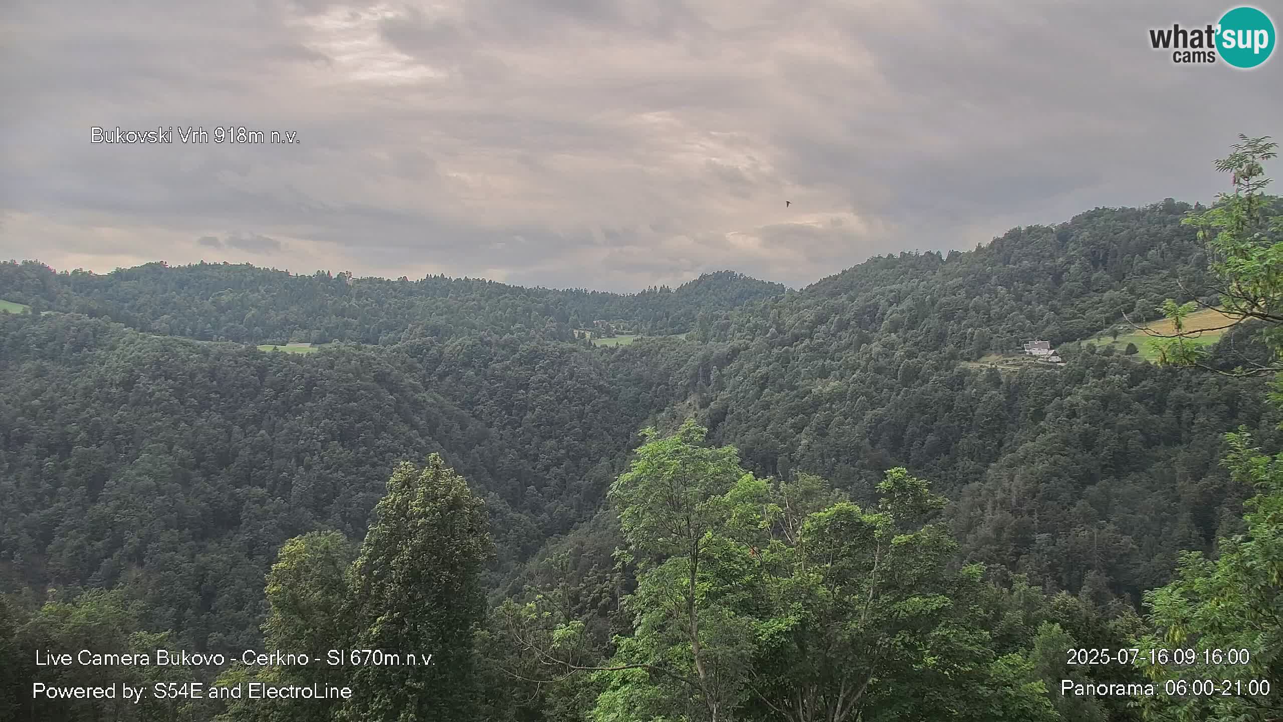Bukovo Webcam – Baška grapa | Cerkno | Slowenien