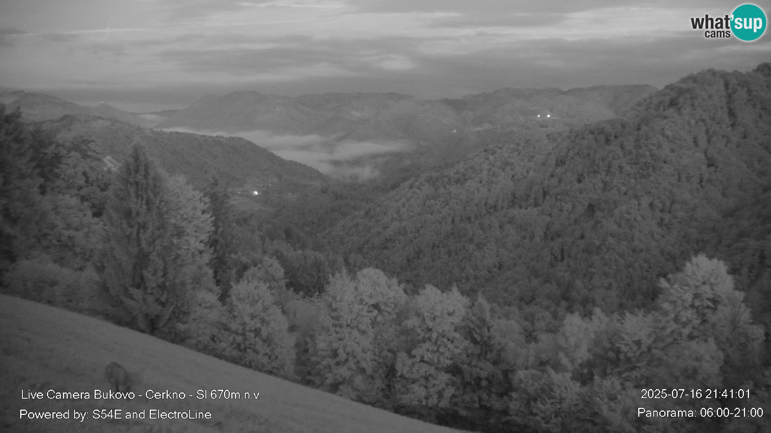 Web kamera Bukovo – Baška grapa | Cerkno | Slovenija
