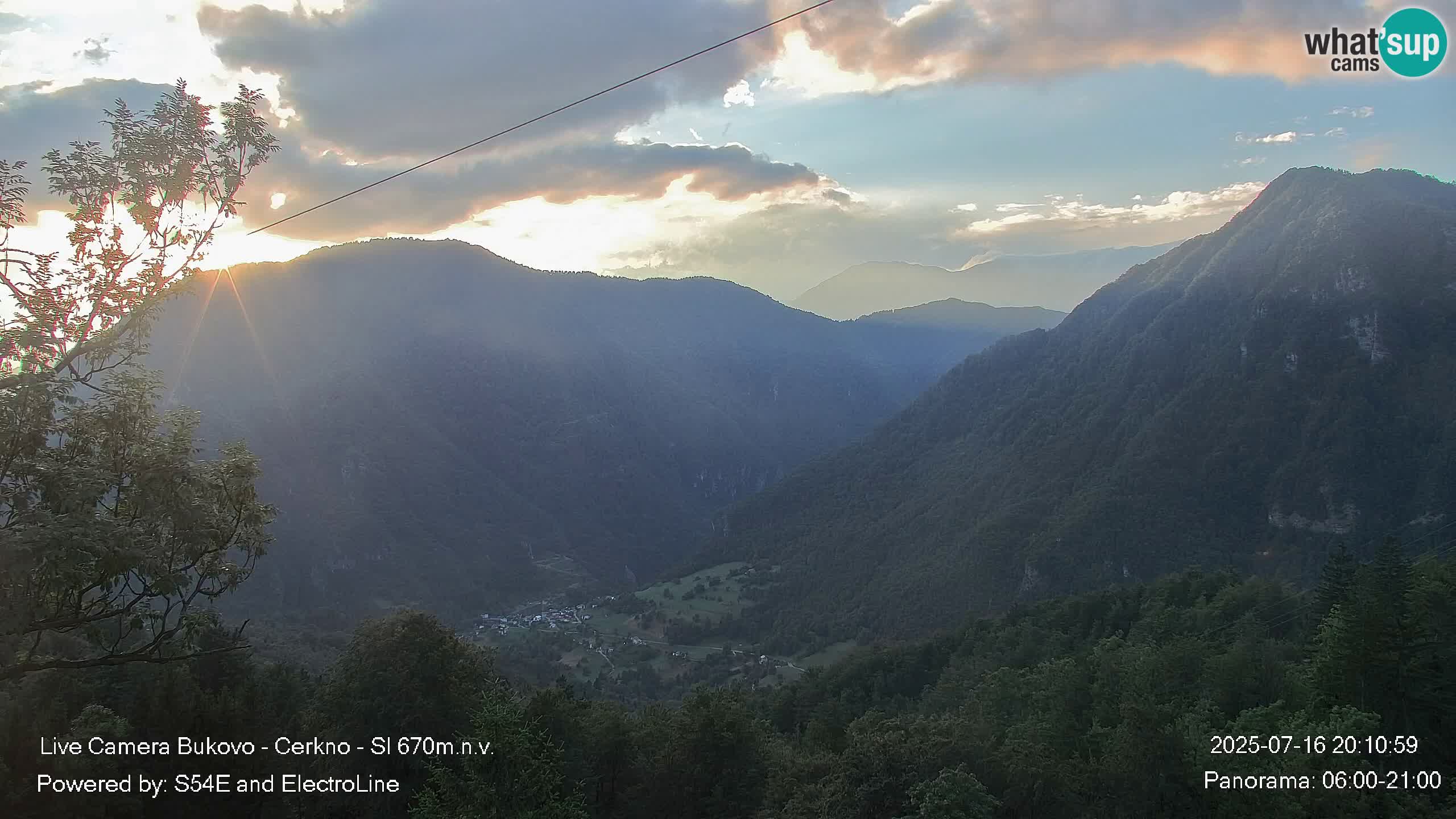 Webcam en vivo Bukovo – Baška grapa | Cerkno | Eslovenia