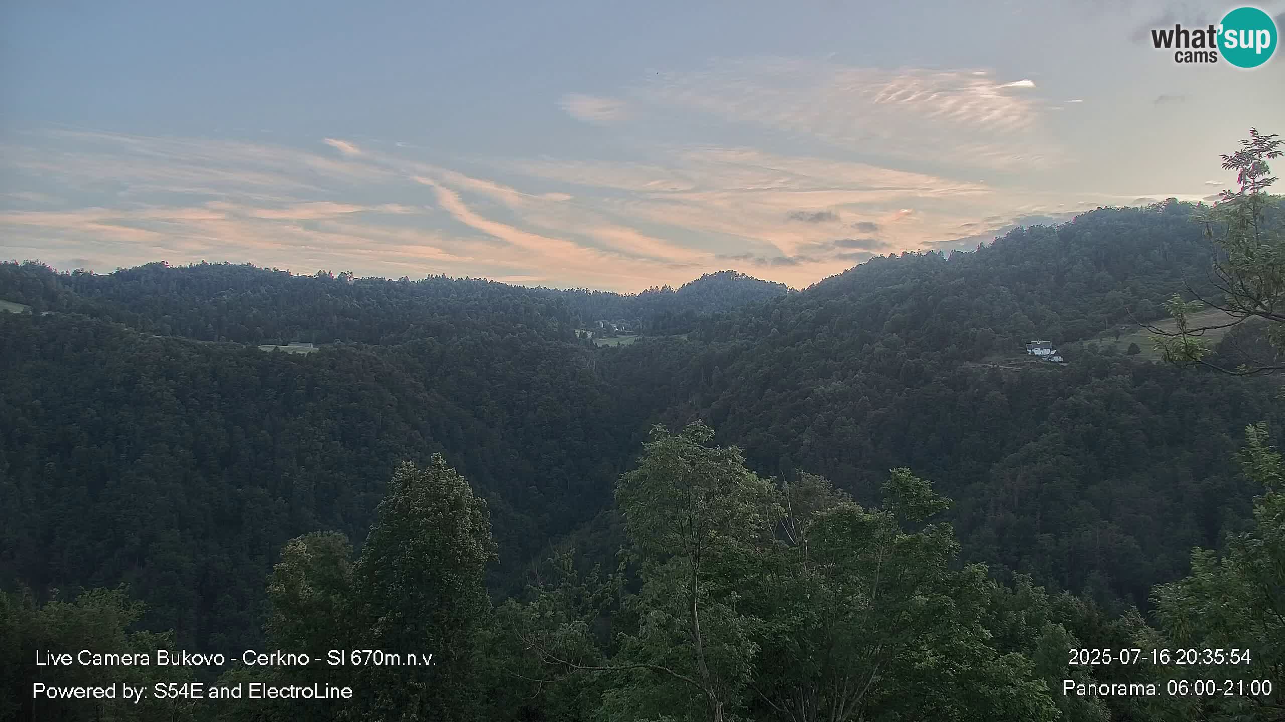 Webcam en vivo Bukovo – Baška grapa | Cerkno | Eslovenia
