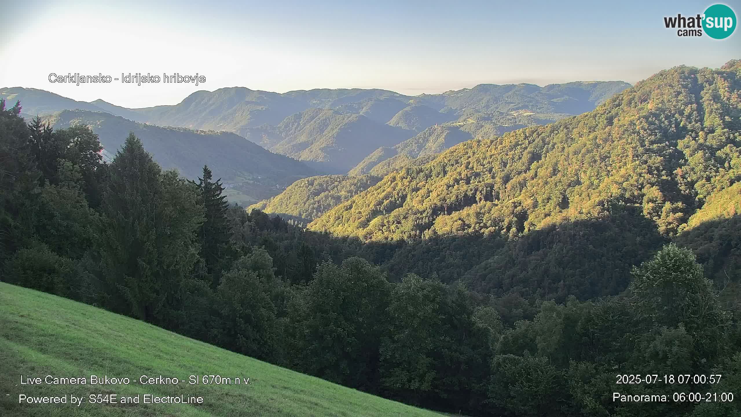 Webcam Bukovo – Baška grapa | Cerkno | Slovenia
