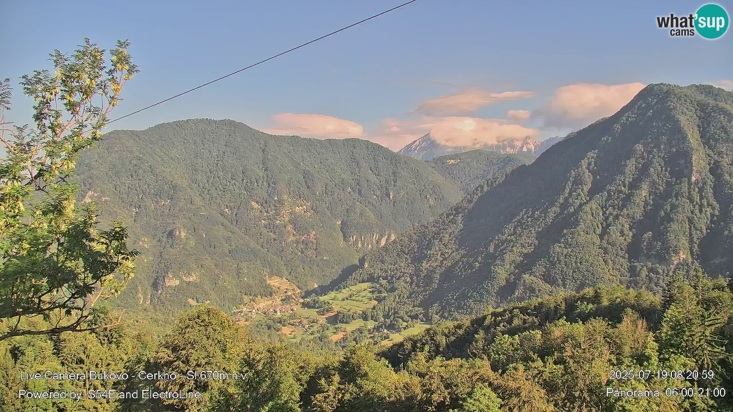 Webcam en vivo Bukovo – Baška grapa | Cerkno | Eslovenia