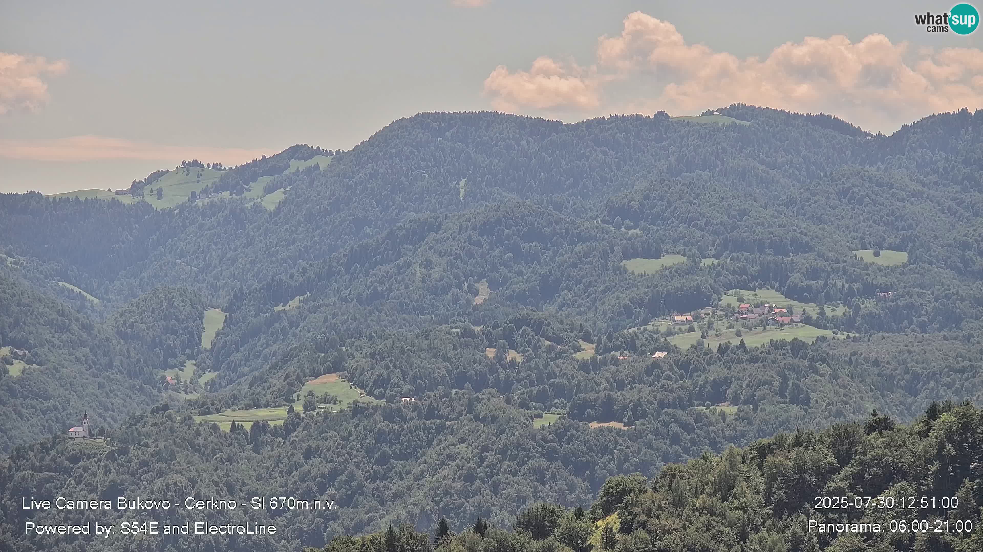 Webcam Bukovo – Baška grapa | Cerkno | Slovenia