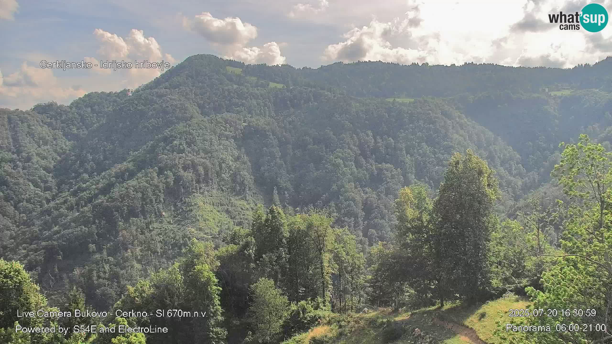 Webcam Bukovo – Baška grapa | Cerkno | Slovenia