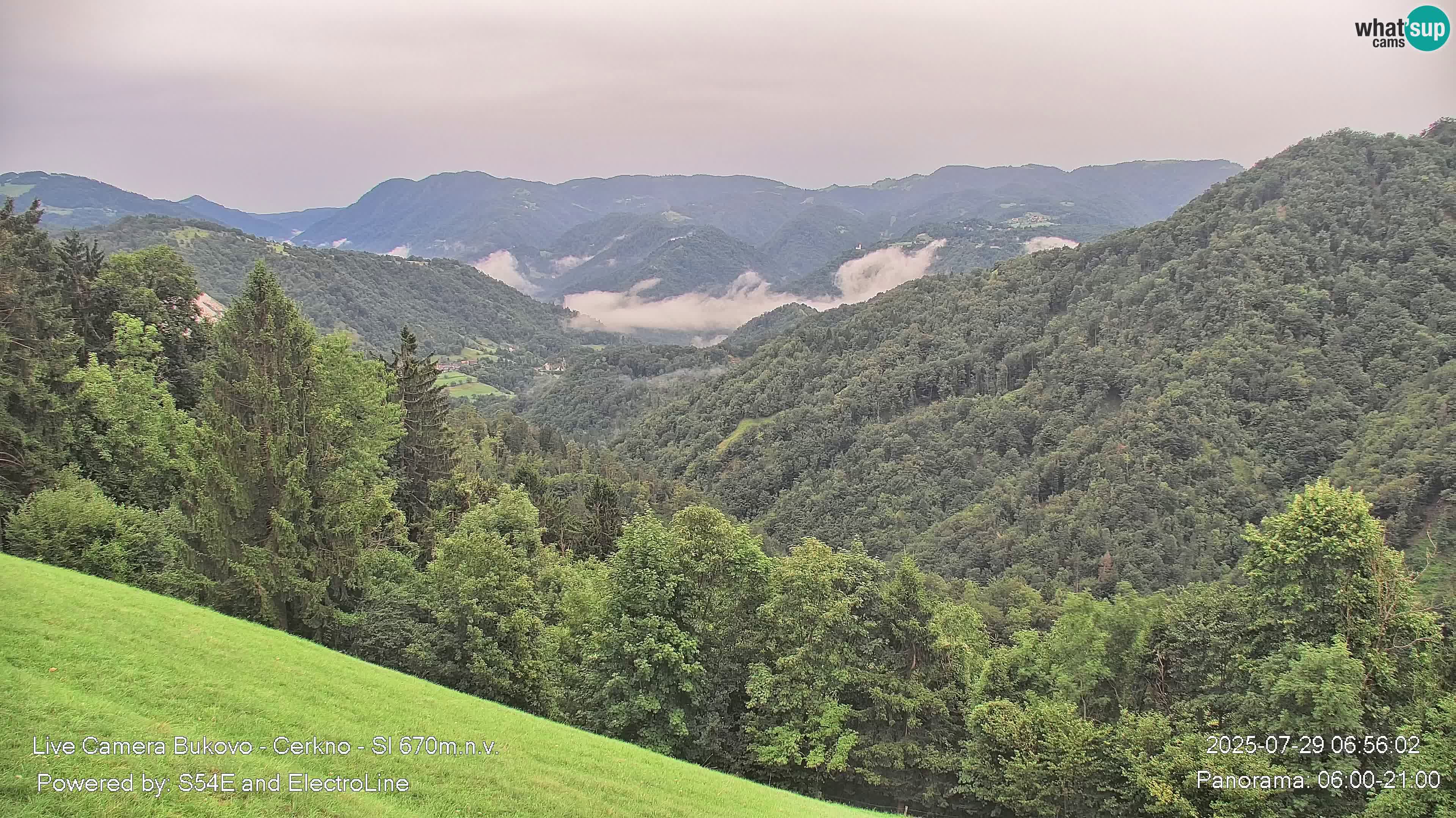 Webcam Bukovo – Baška grapa | Cerkno | Slovenia