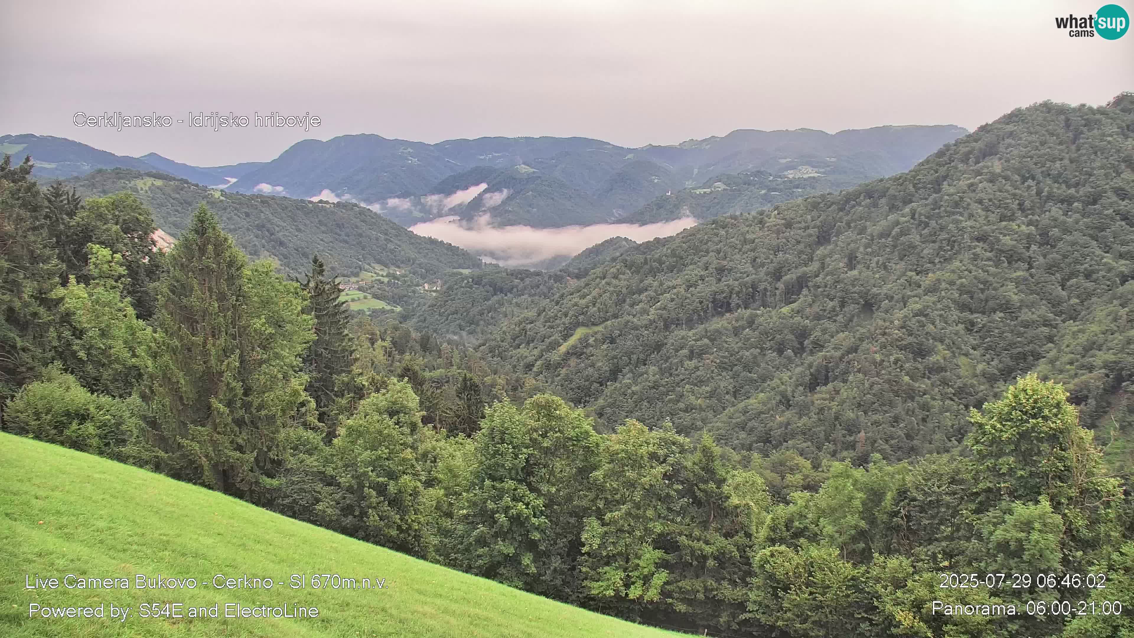 Webcam Bukovo – Baška grapa | Cerkno | Slovenia