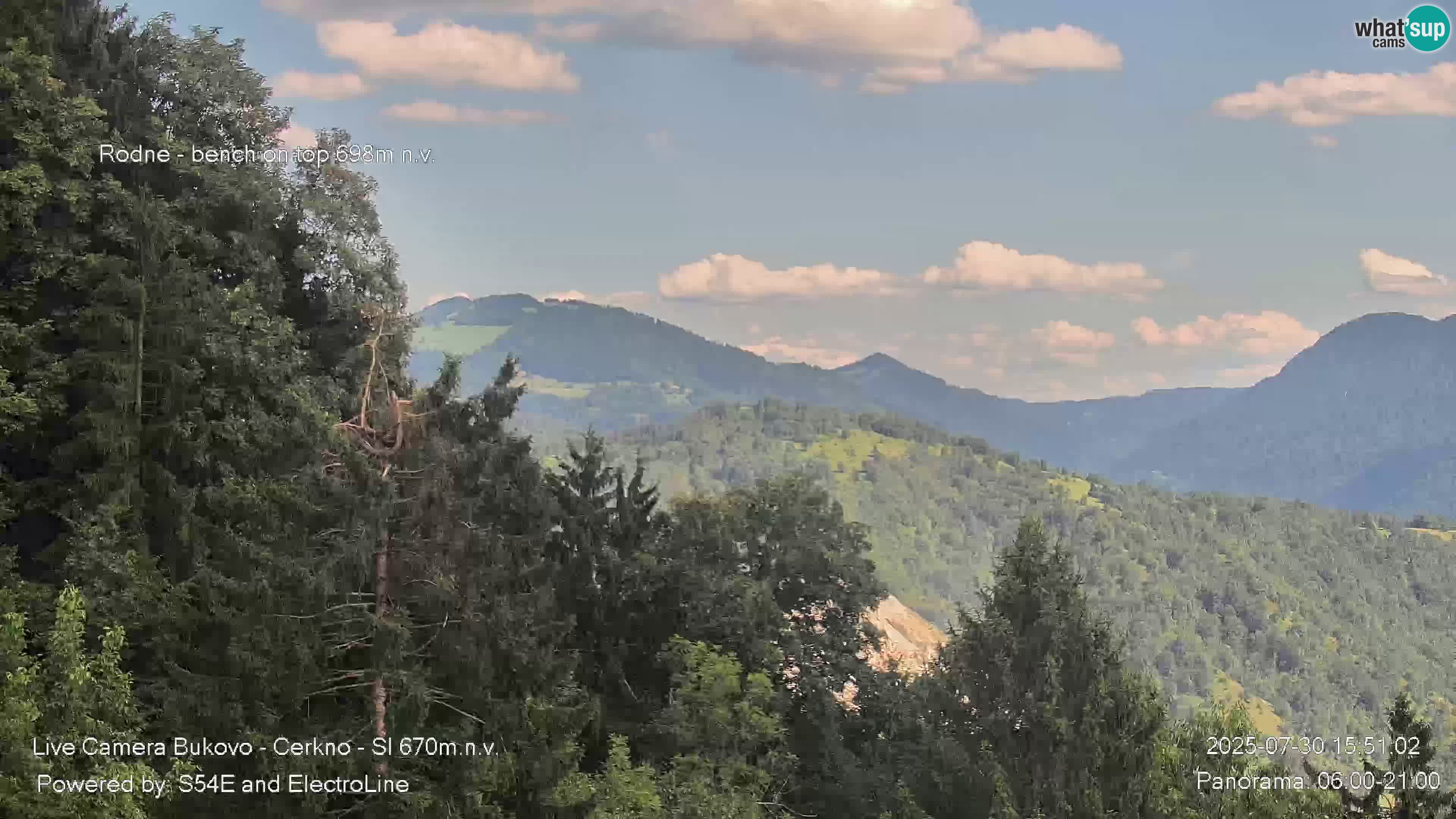 Webcam Bukovo – Baška grapa | Cerkno | Slovenia