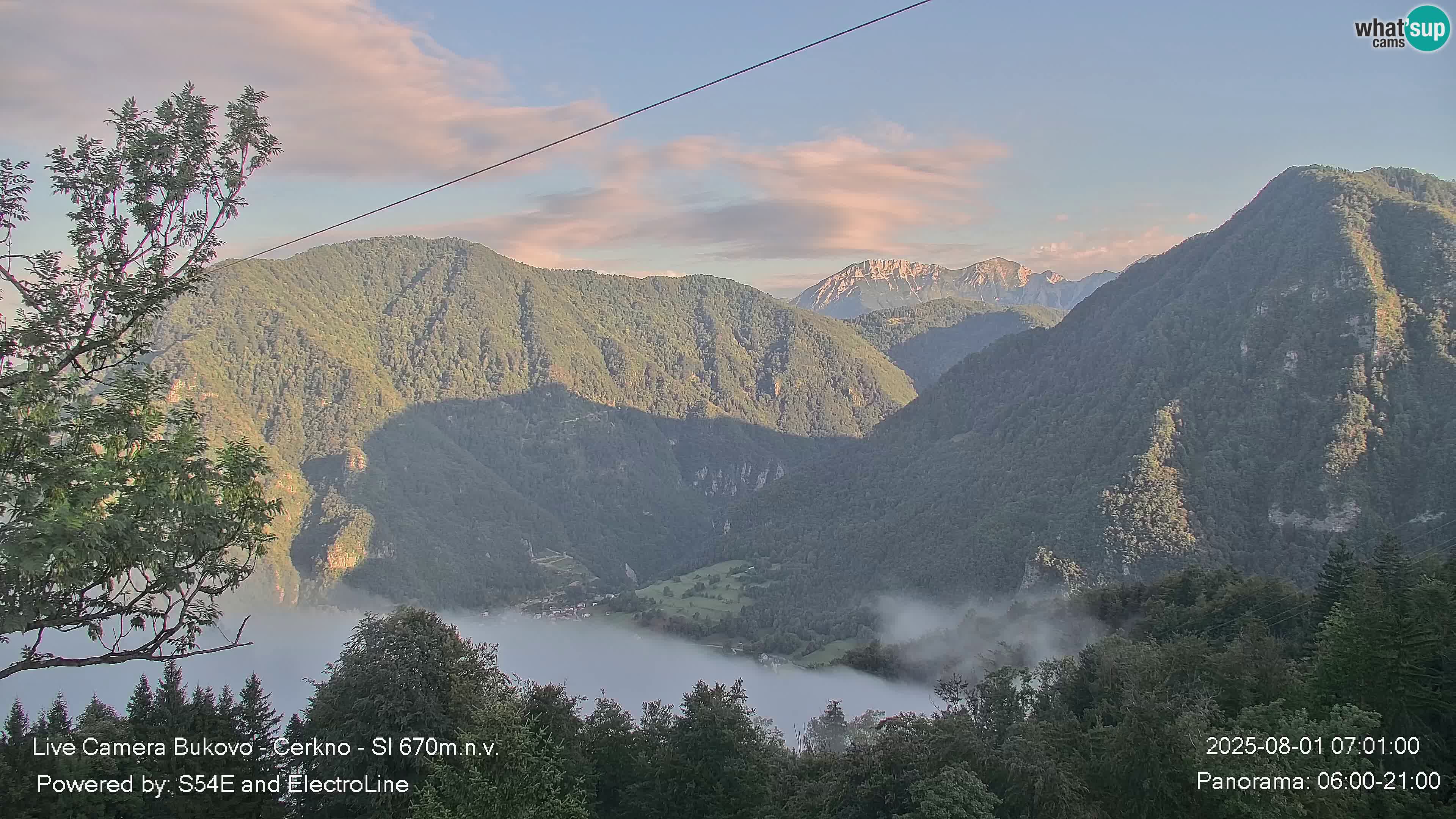 Webcam Bukovo – Baška grapa | Cerkno | Slovenia