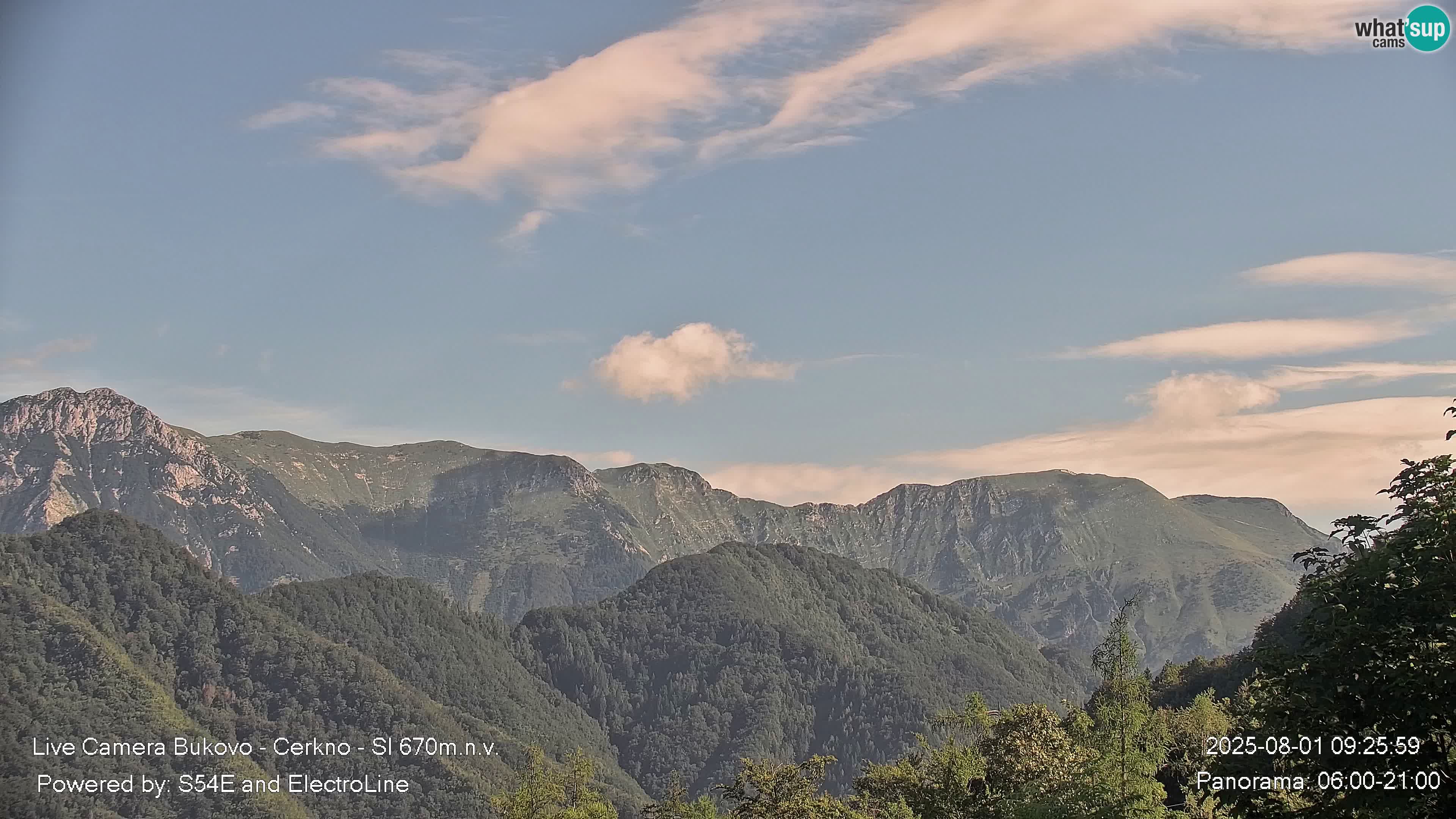 Bukovo Webcam – Baška grapa | Cerkno | Slowenien