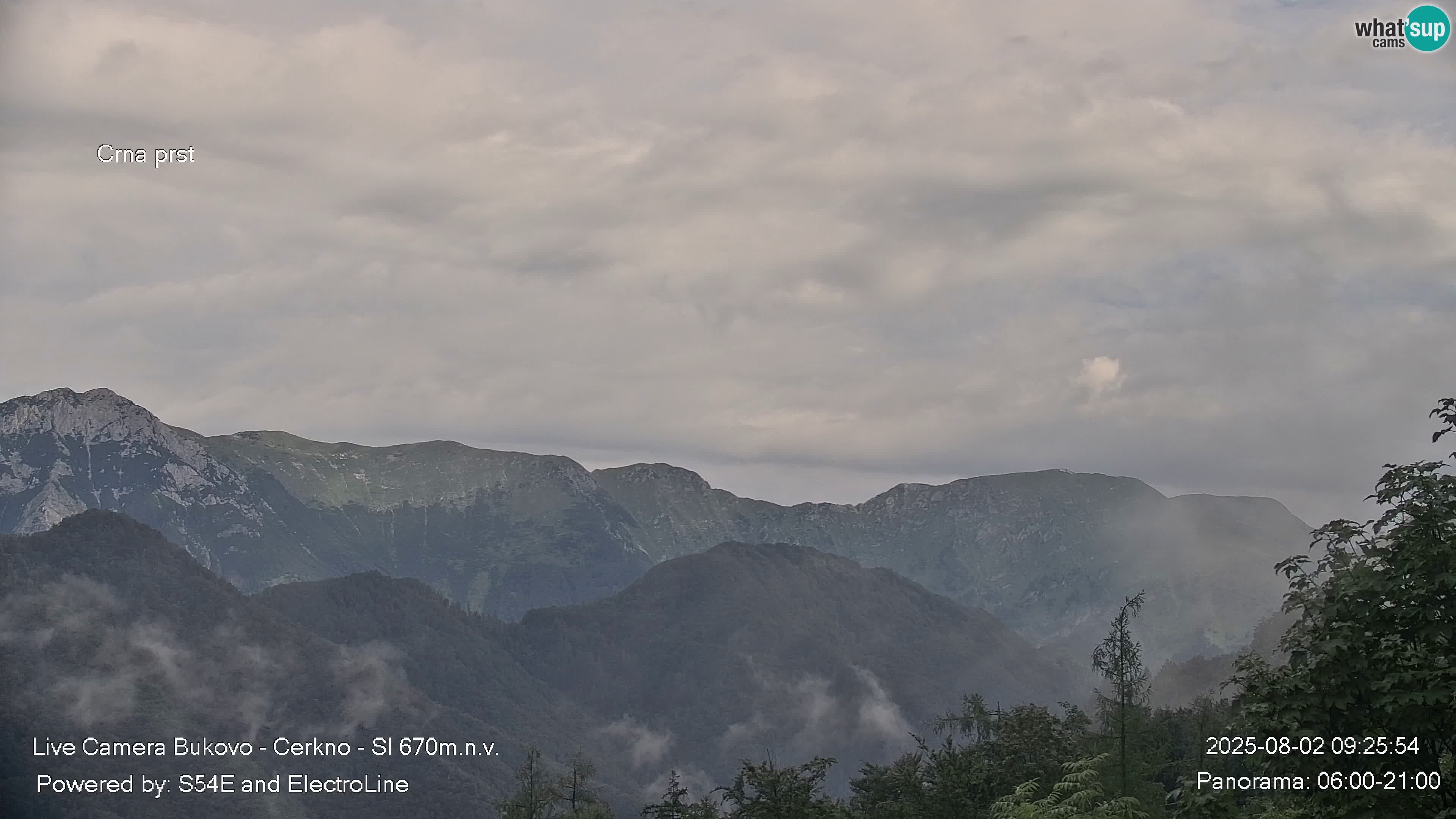Bukovo Webcam – Baška grapa | Cerkno | Slowenien