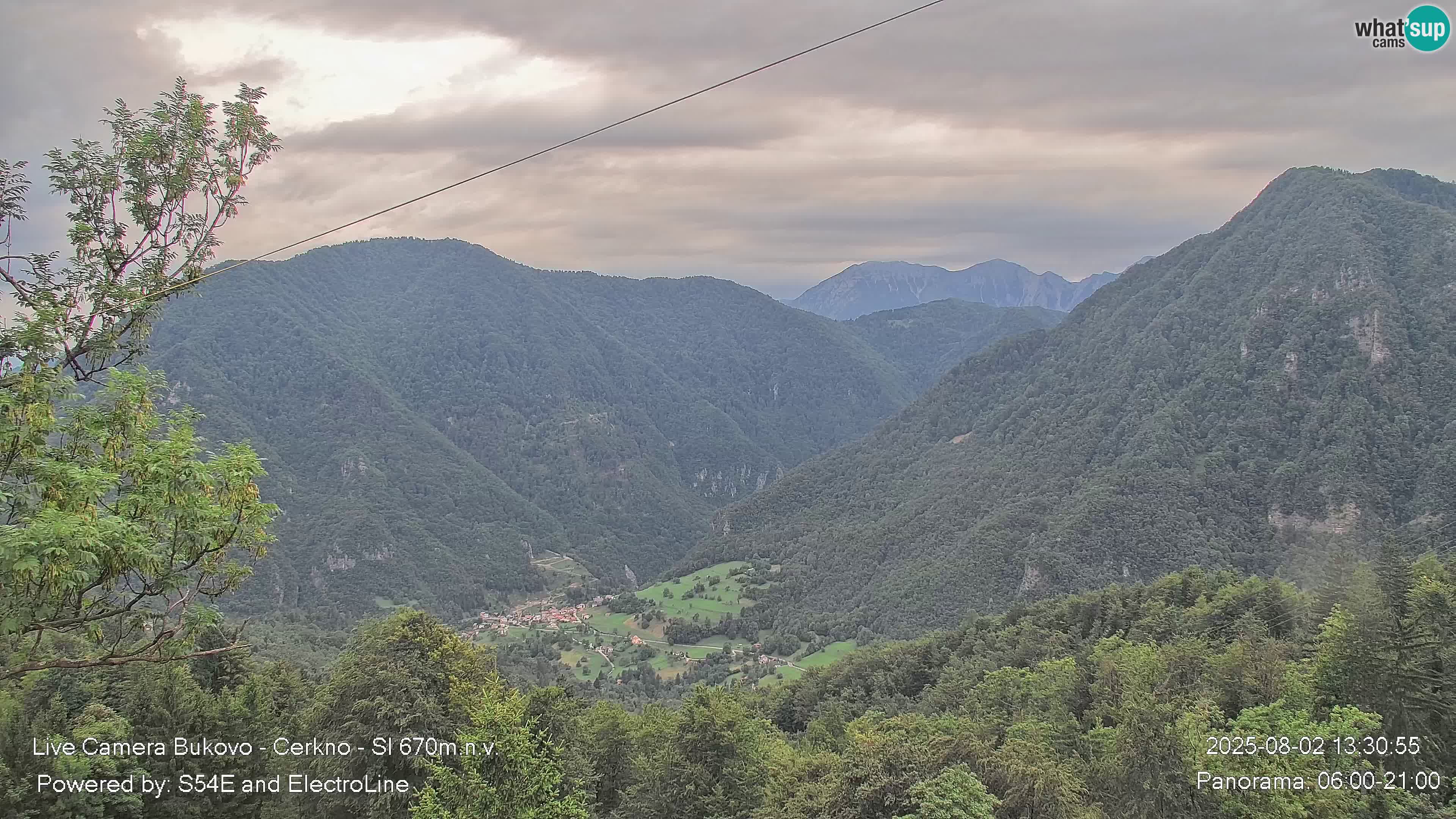 Webcam en vivo Bukovo – Baška grapa | Cerkno | Eslovenia