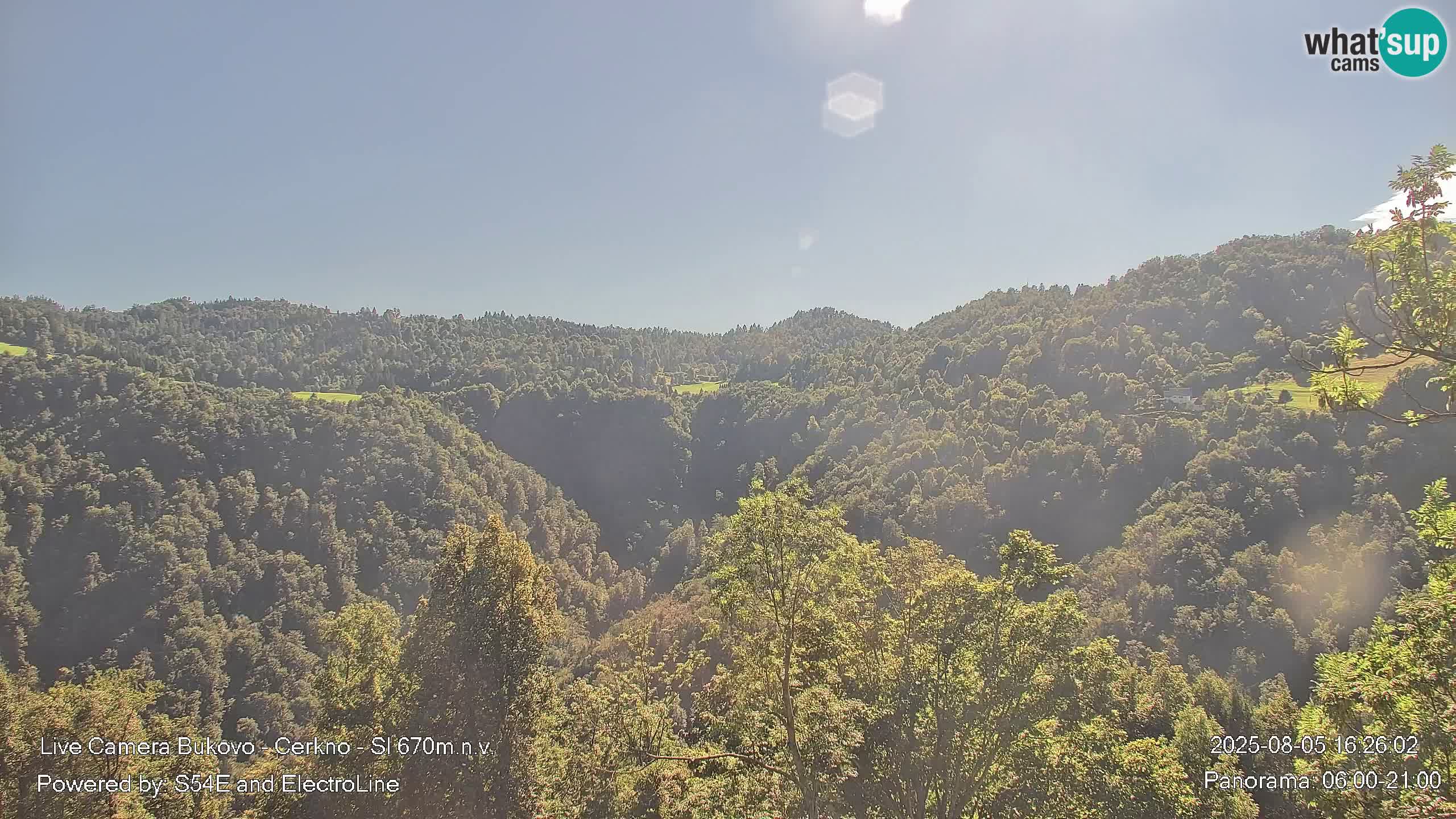 Webcam Bukovo – Baška grapa | Cerkno | Slovénie
