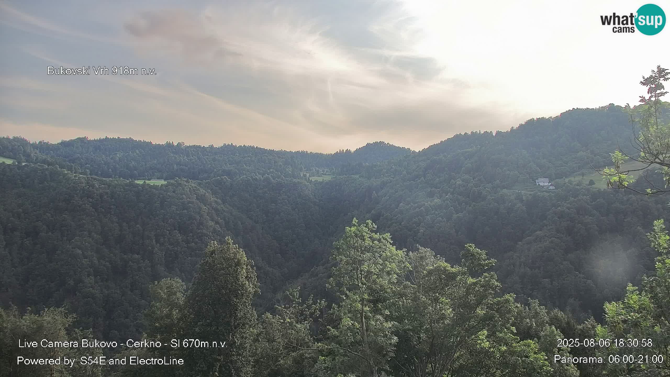 Bukovo Webcam – Baška grapa | Cerkno | Slowenien