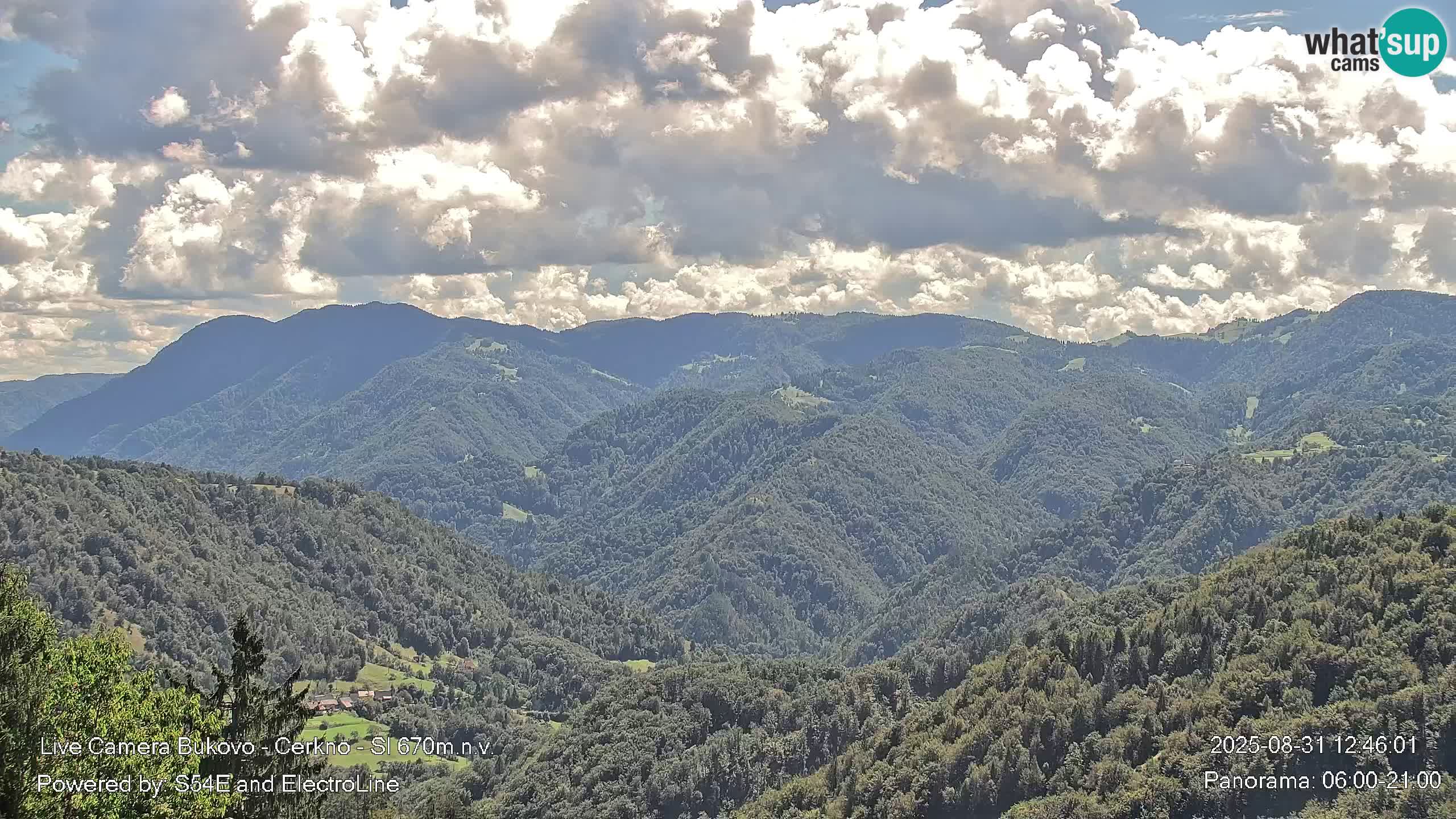 Webcam en vivo Bukovo – Baška grapa | Cerkno | Eslovenia