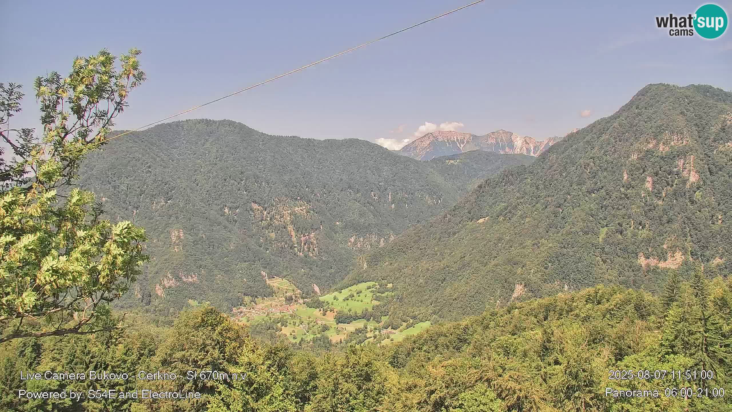 Webcam Bukovo – Baška grapa | Cerkno | Slovenia