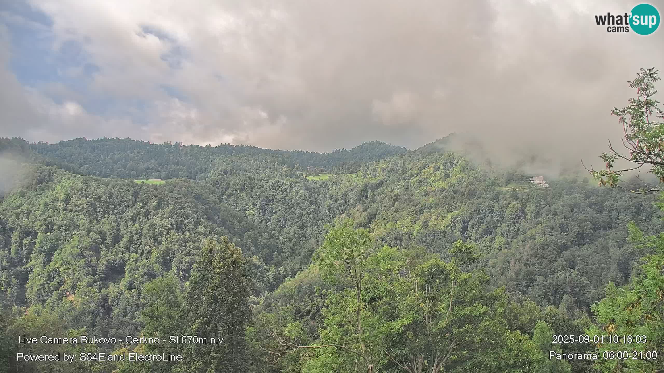 Webcam Bukovo – Baška grapa | Cerkno | Slovenia