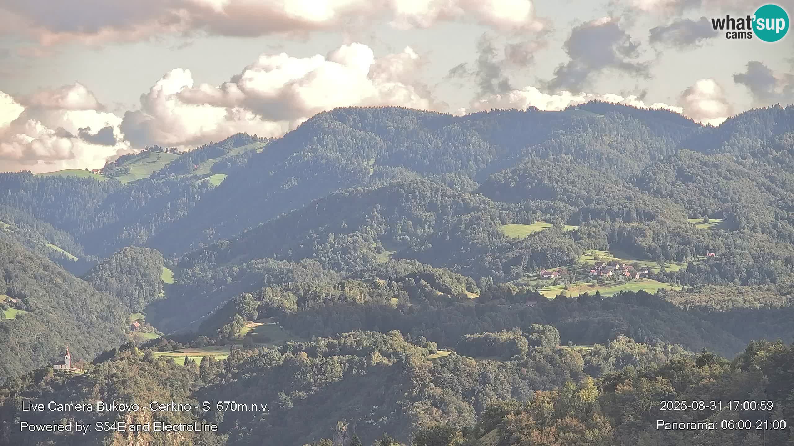 Webcam Bukovo – Baška grapa | Cerkno | Slovenia