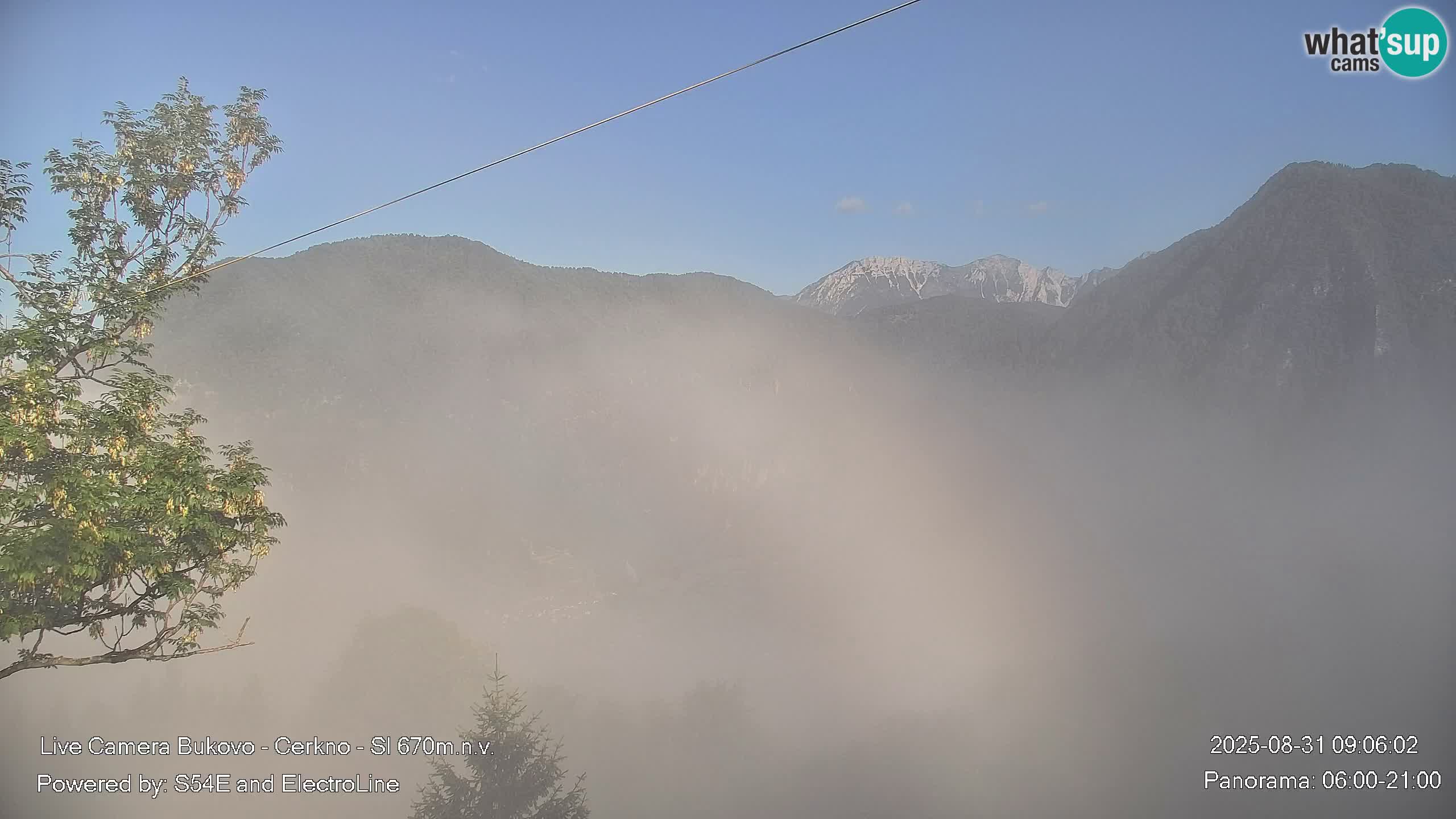 Webcam Bukovo – Baška grapa | Cerkno | Slovénie