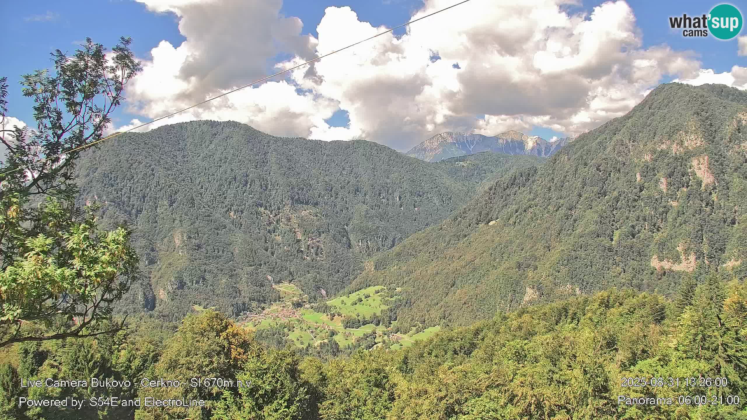 Webcam Bukovo – Baška grapa | Cerkno | Slovenia