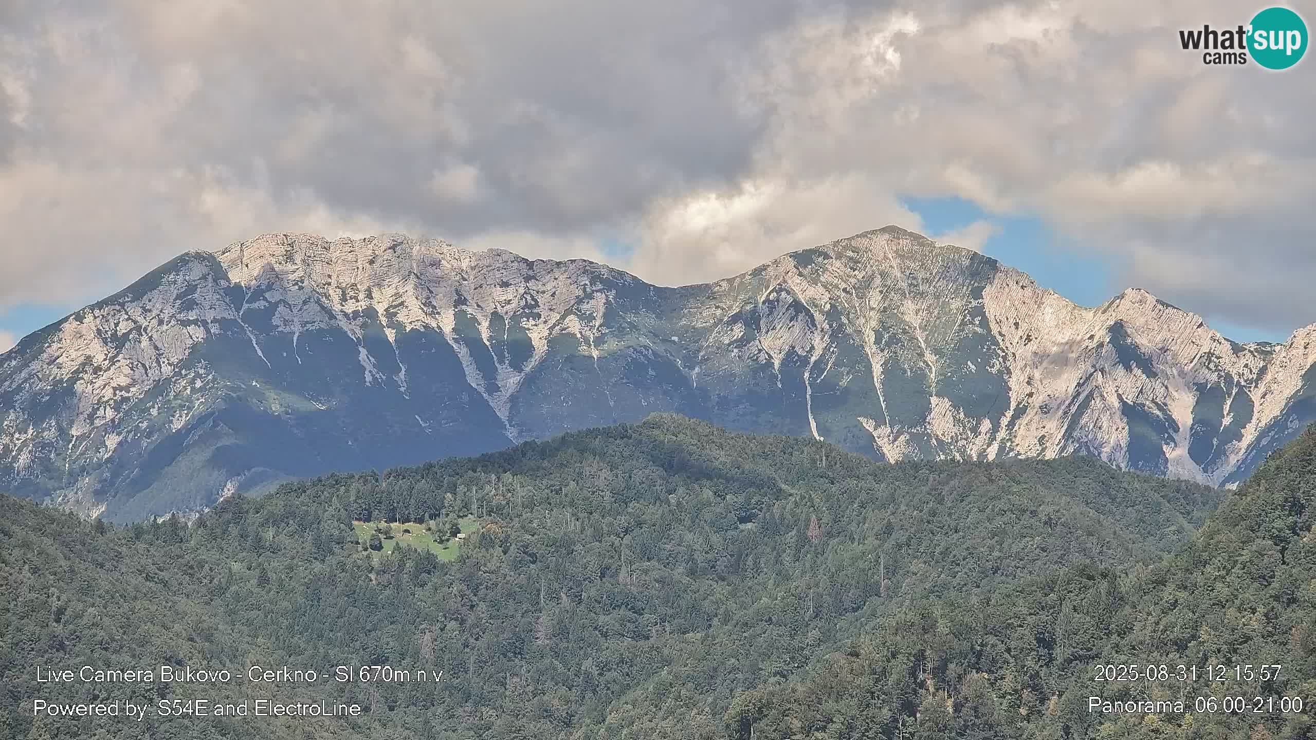 Webcam Bukovo – Baška grapa | Cerkno | Slovenia