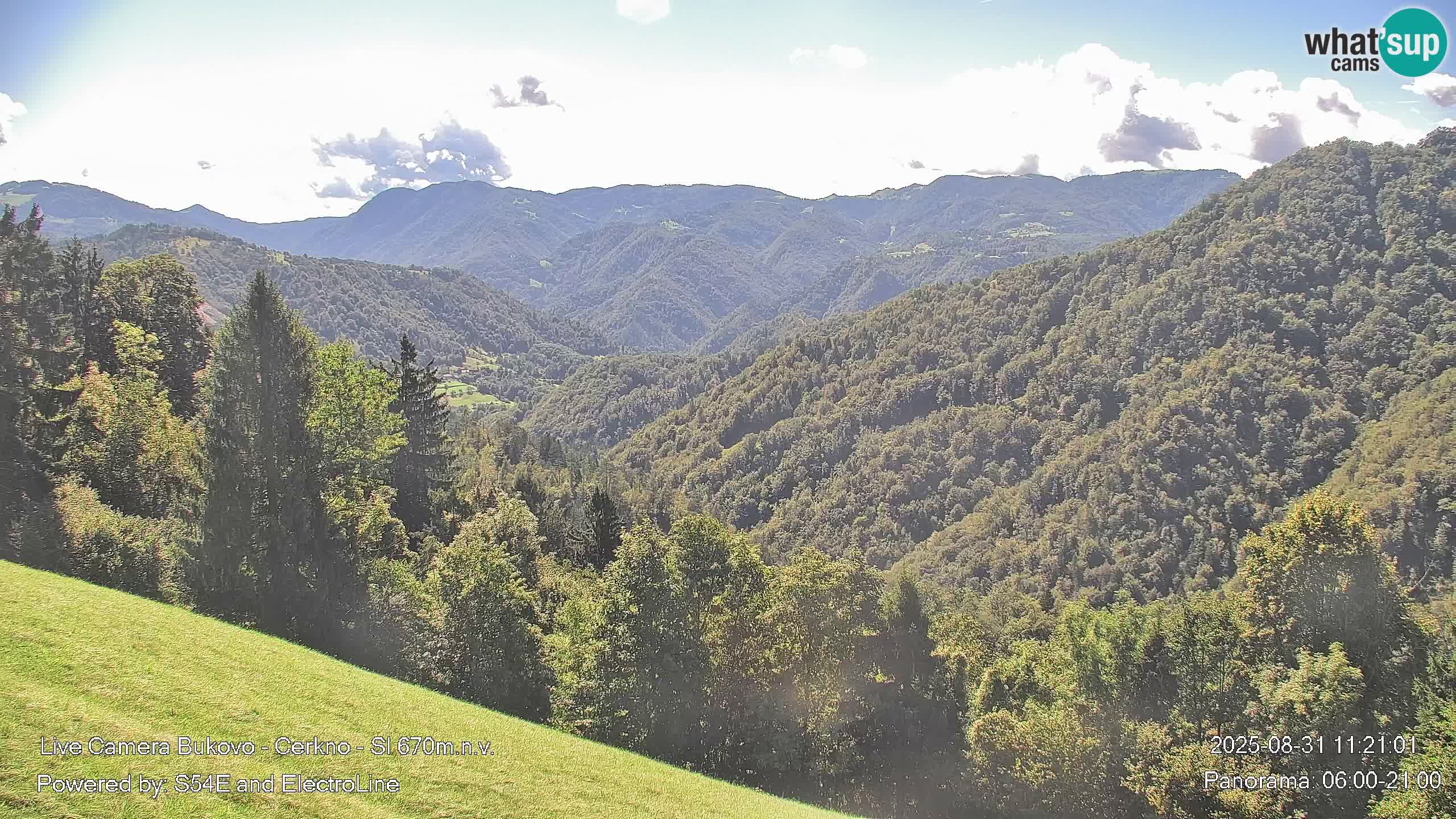 Webcam Bukovo – Baška grapa | Cerkno | Slovenia
