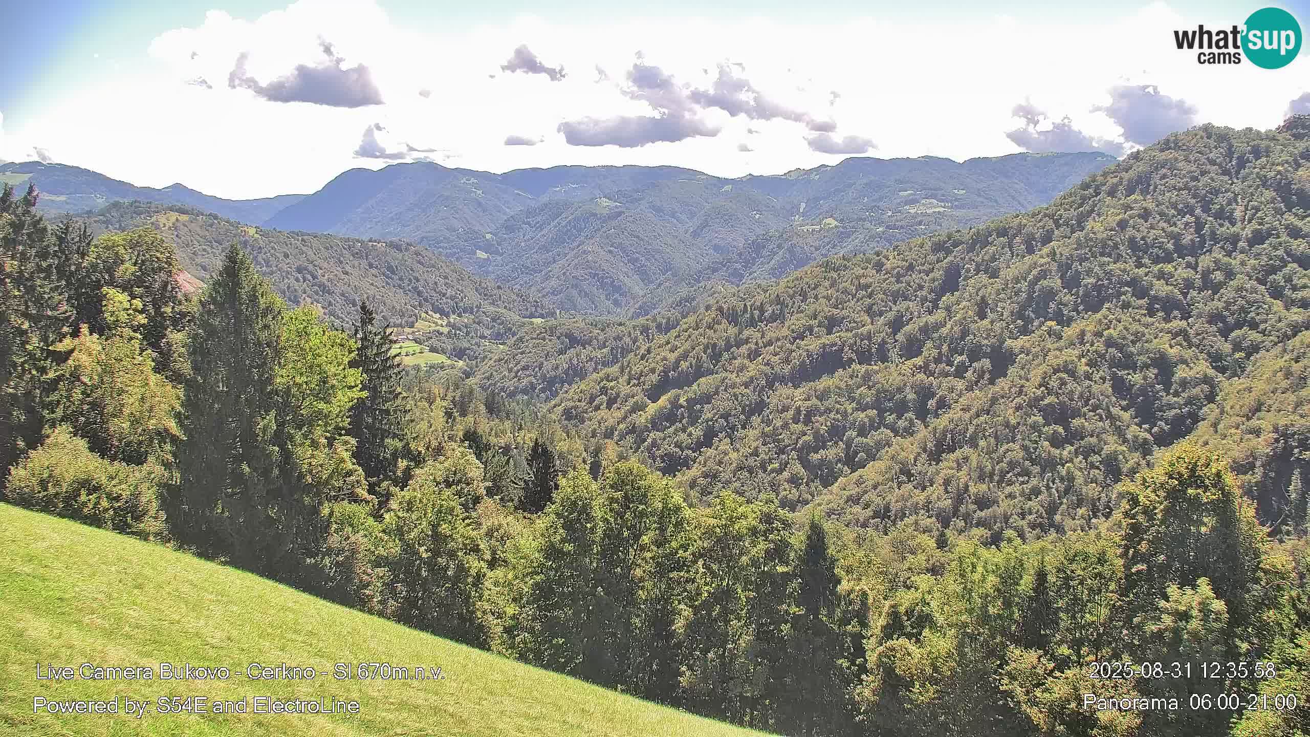 Webcam Bukovo – Baška grapa | Cerkno | Slovenia