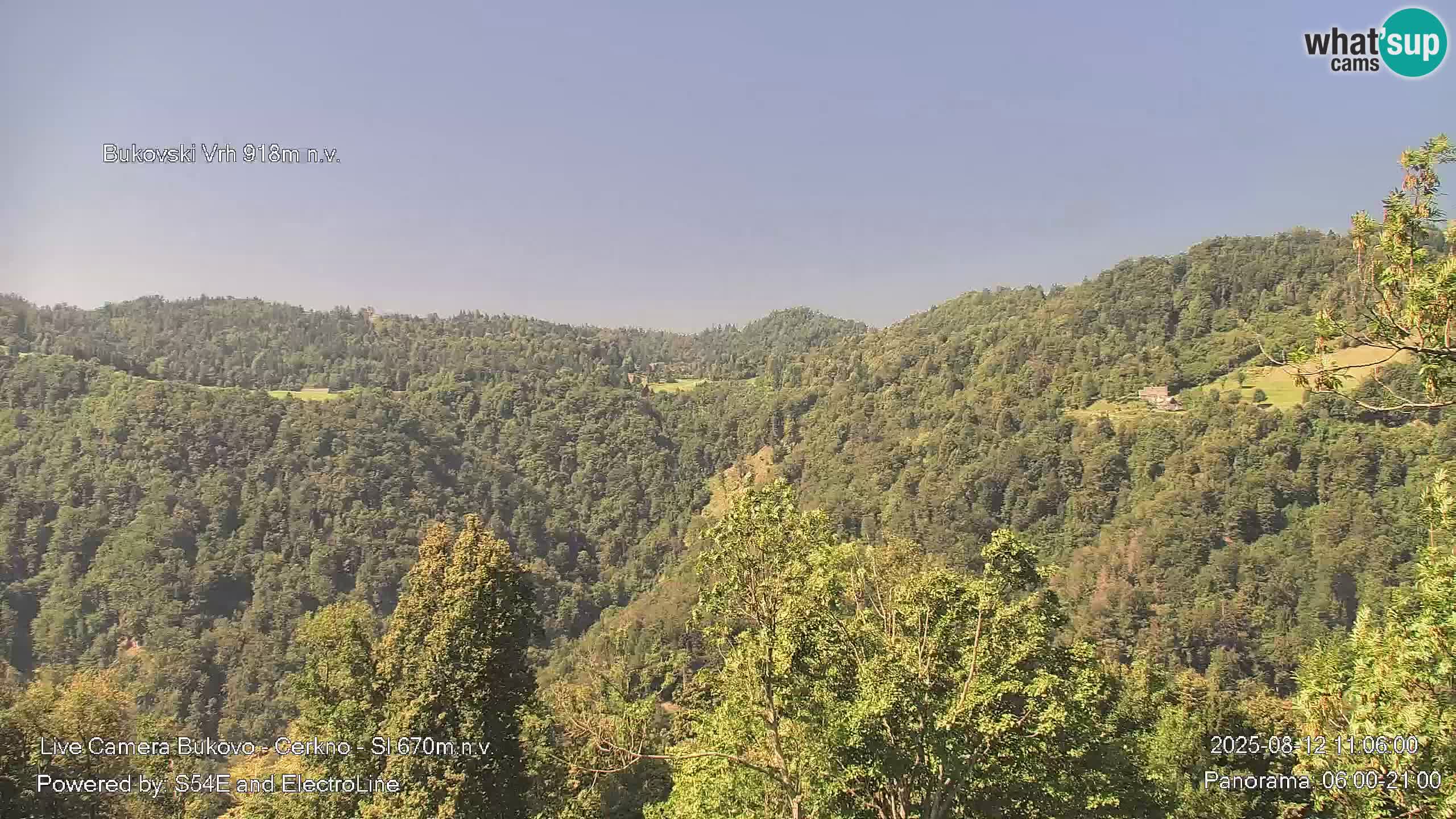 Webcam Bukovo – Baška grapa | Cerkno | Slovenia