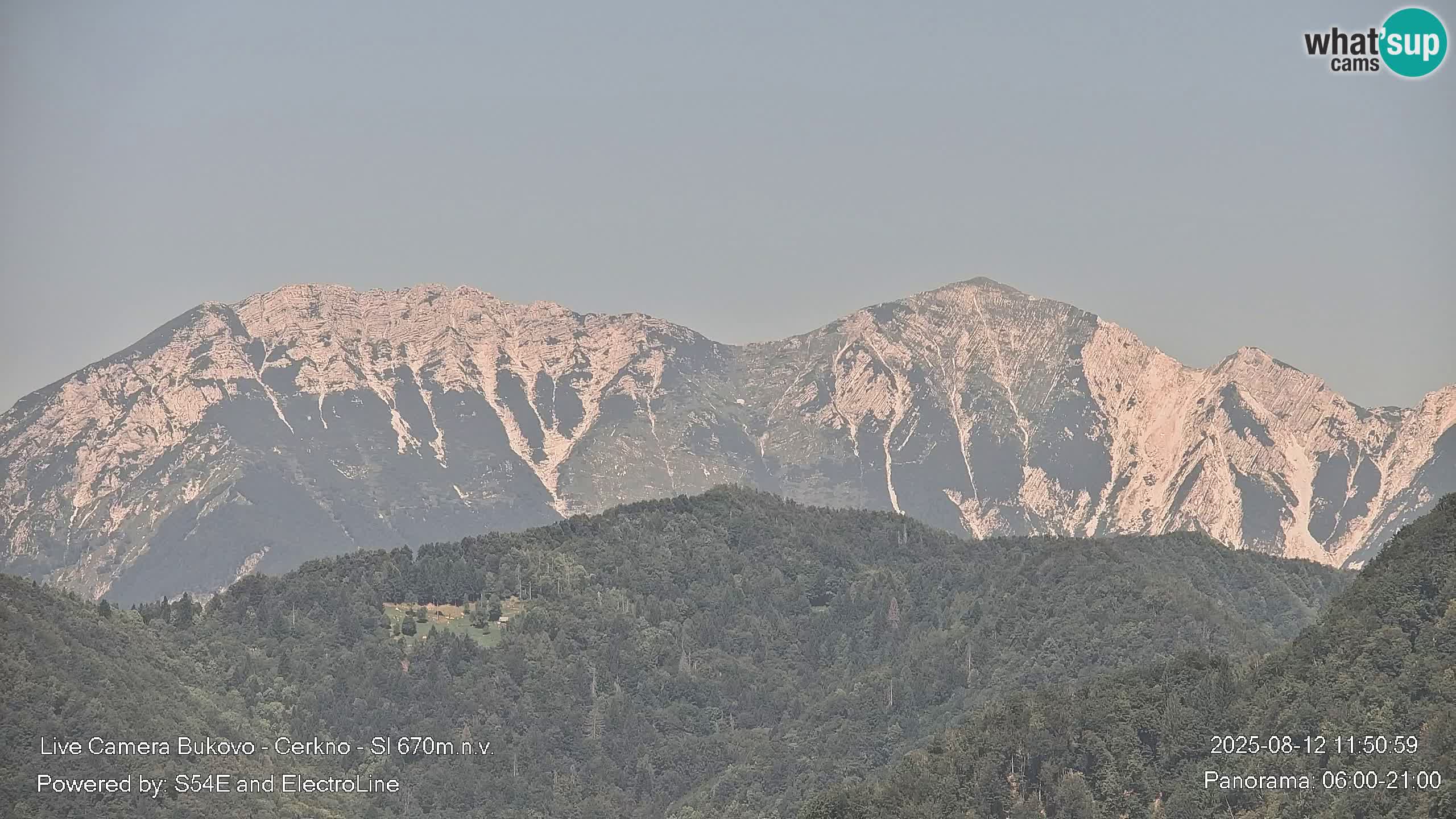 Webcam Bukovo – Baška grapa | Cerkno | Slovenia