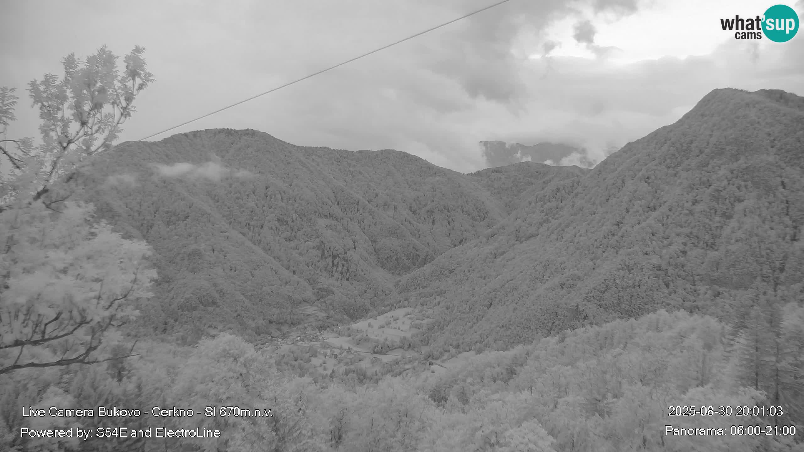 Webcam Bukovo – Baška grapa | Cerkno | Slovénie