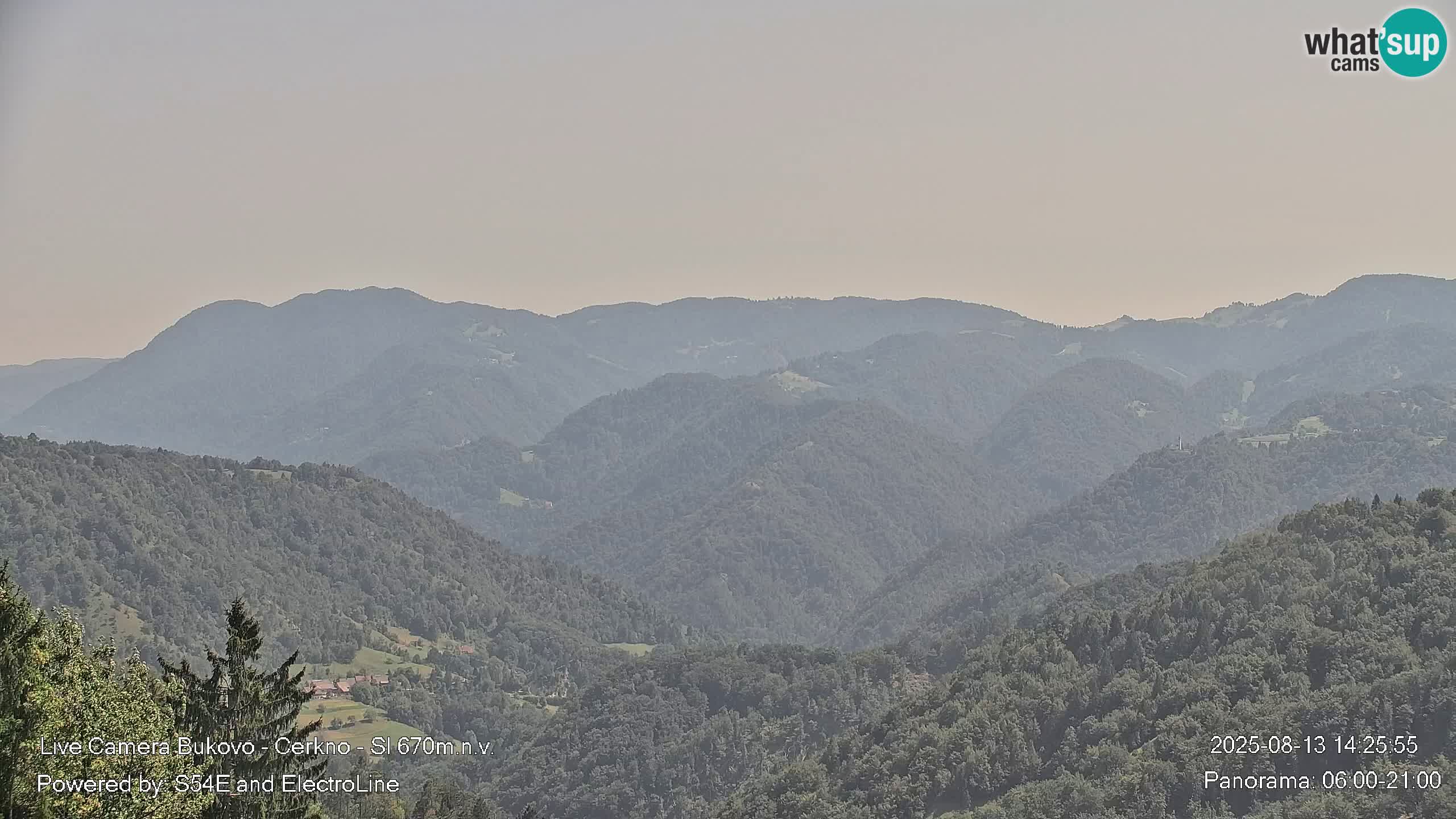 Web kamera Bukovo – Baška grapa | Cerkno | Slovenija