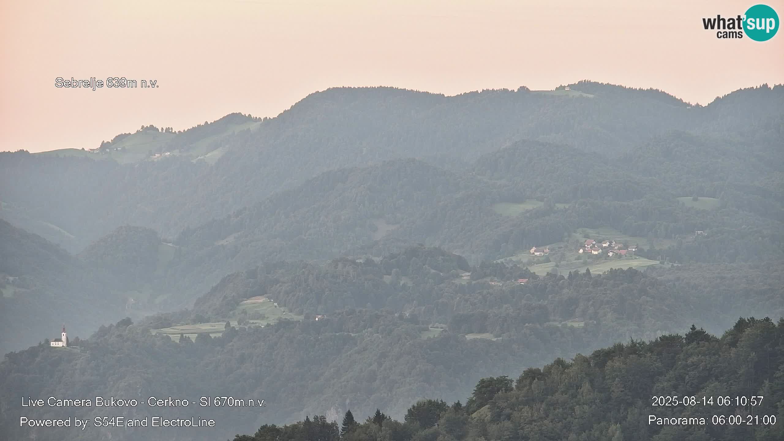 Web kamera Bukovo – Baška grapa | Cerkno | Slovenija