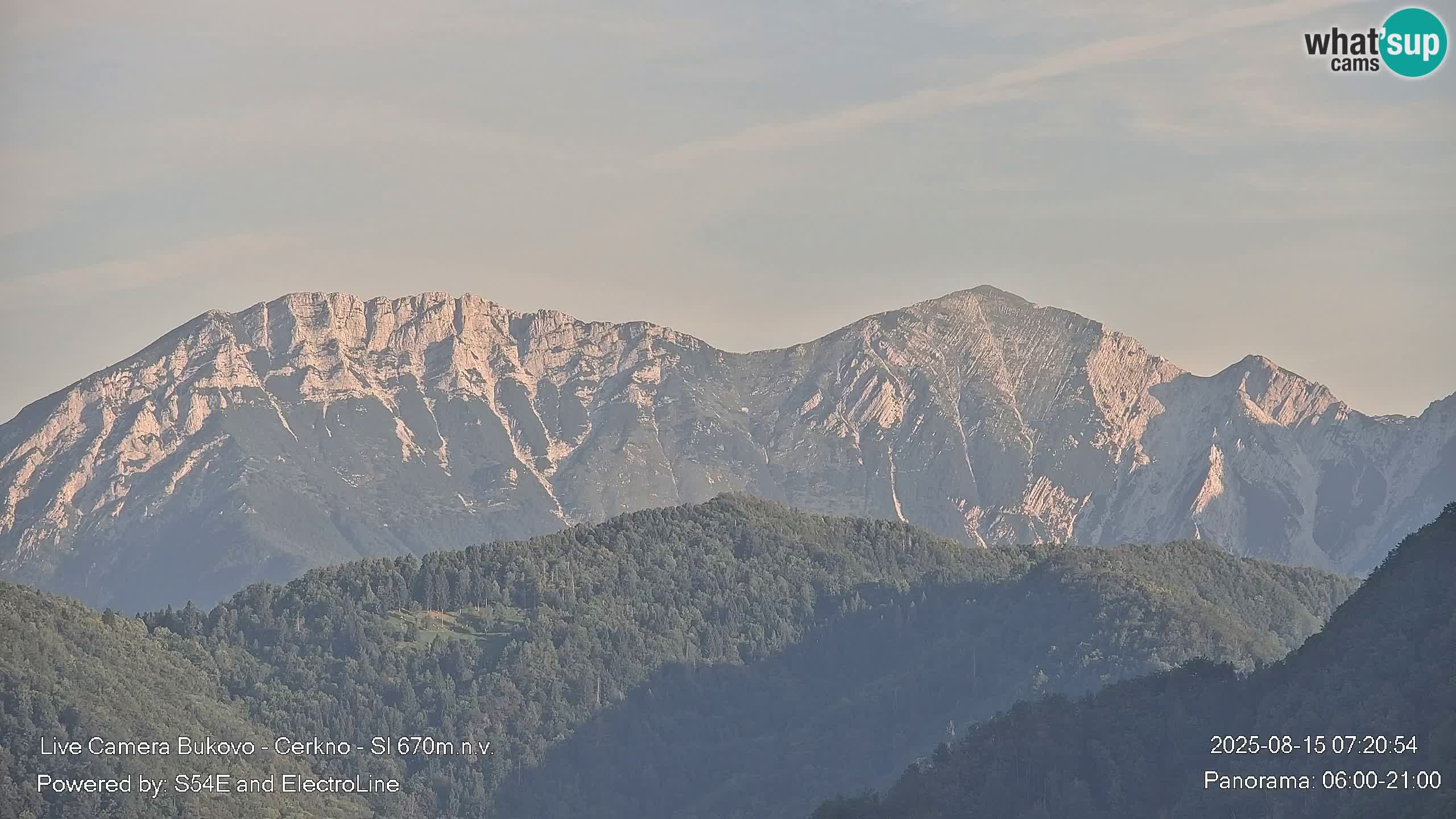 Webcam Bukovo – Baška grapa | Cerkno | Slovénie