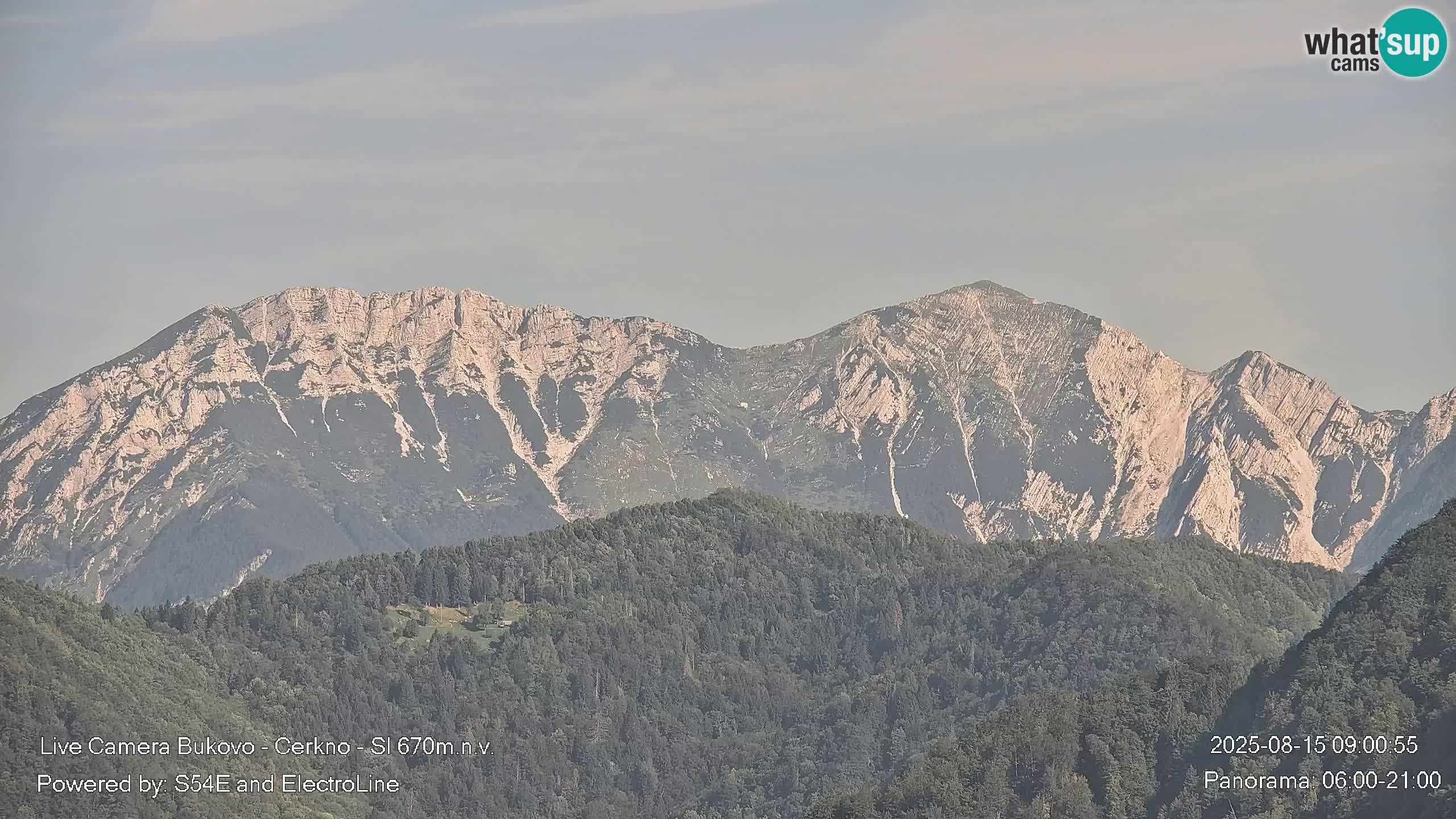 Webcam Bukovo – Baška grapa | Cerkno | Slovénie