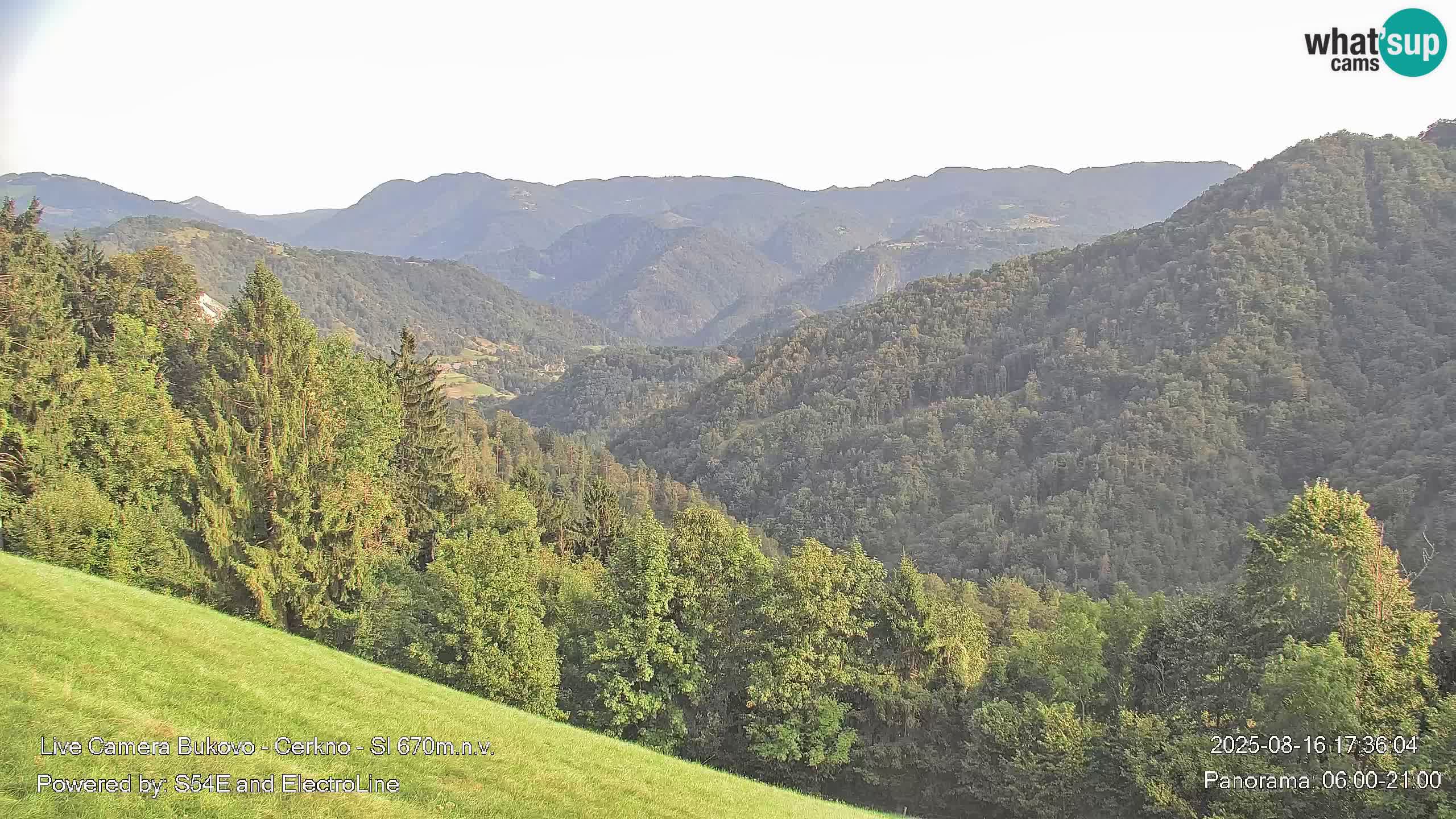 Web kamera Bukovo – Baška grapa | Cerkno | Slovenija