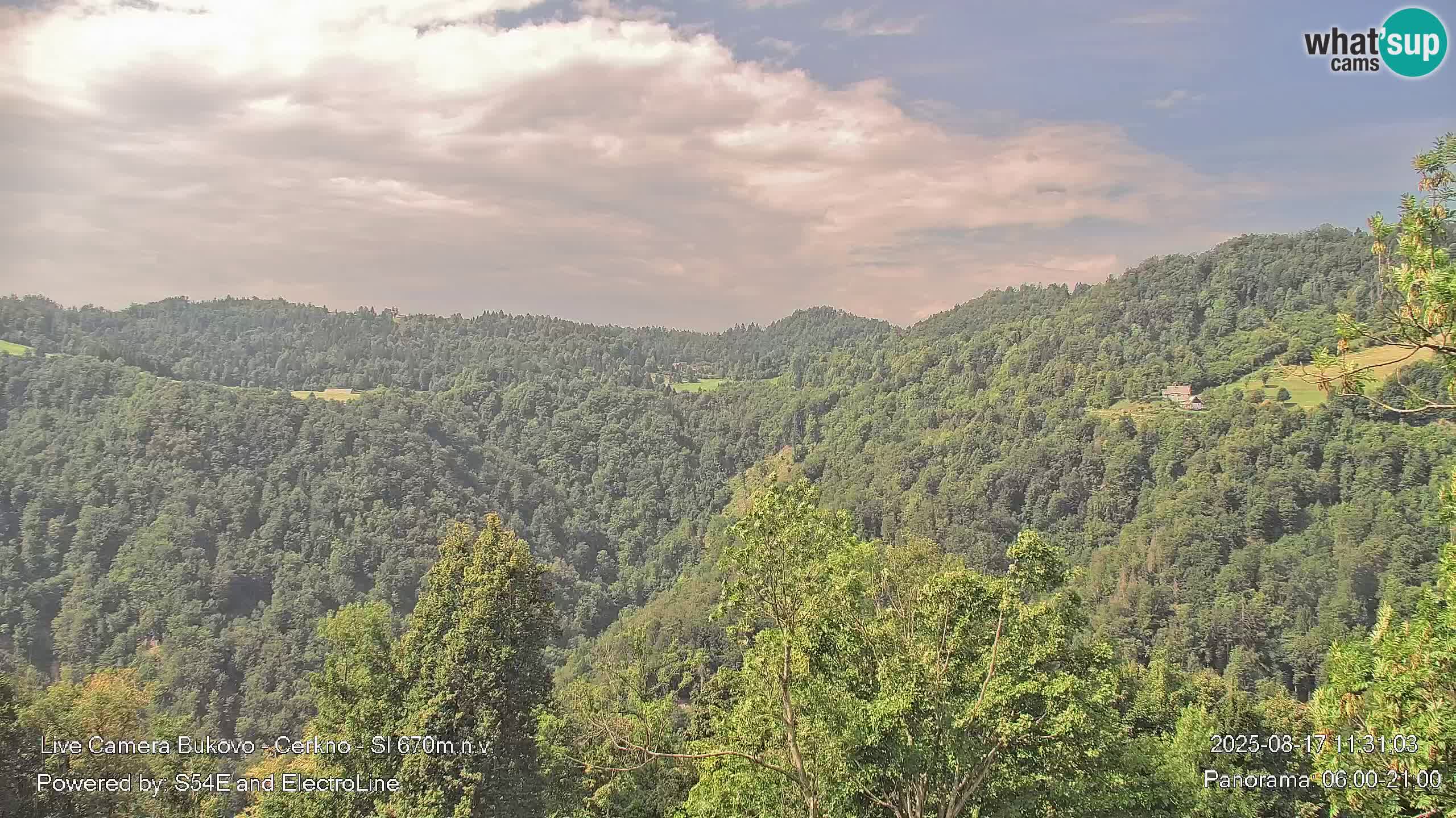 Webcam Bukovo – Baška grapa | Cerkno | Slovénie